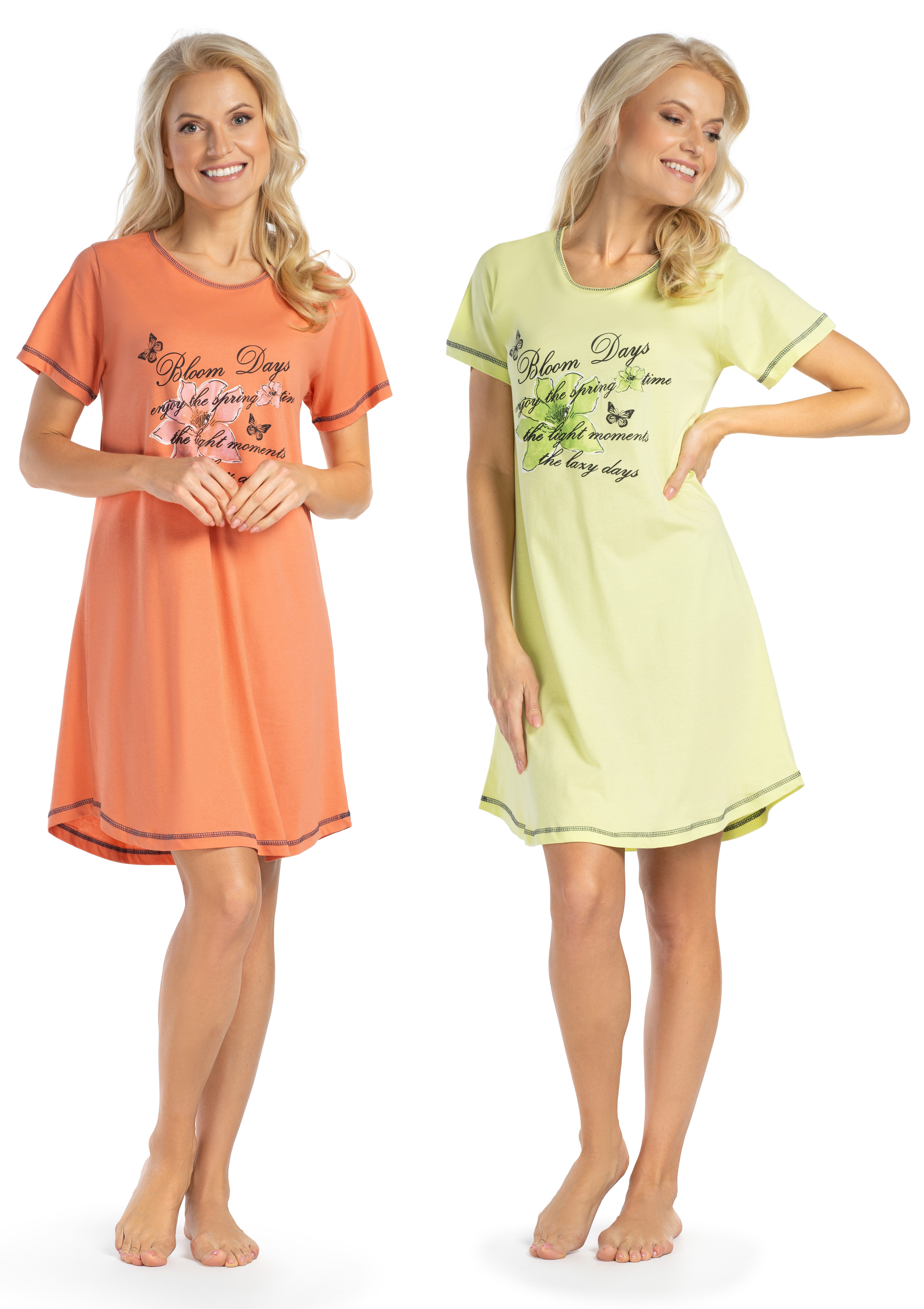 Consult-Tex Nachthemd DF863b (Packung, 2er-Pack) bequem zu tragen