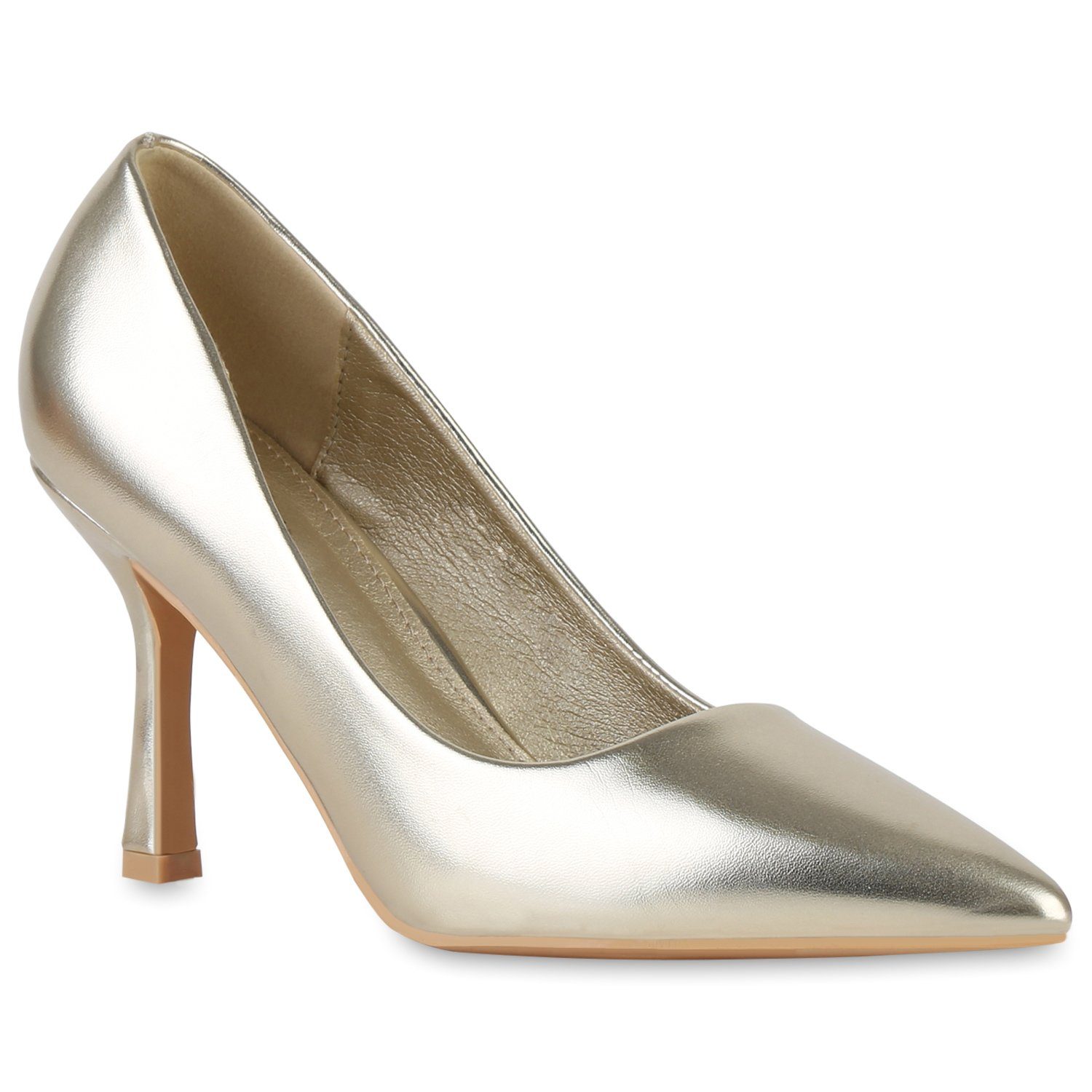 VAN HILL 840036 Pumps Bequeme Schuhe Gold