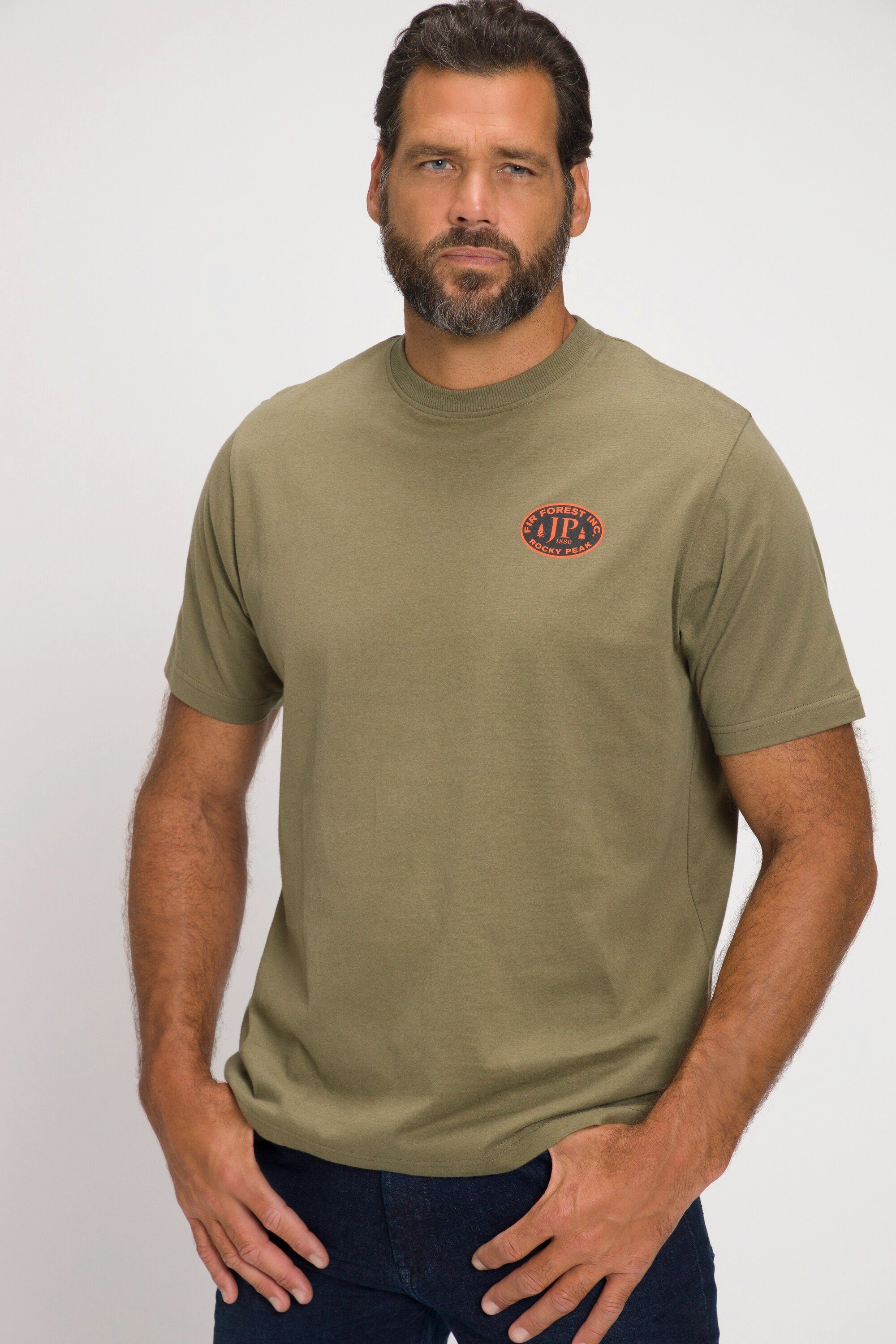 JP1880 T-Shirt T-Shirt Halbarm Rückenprint
