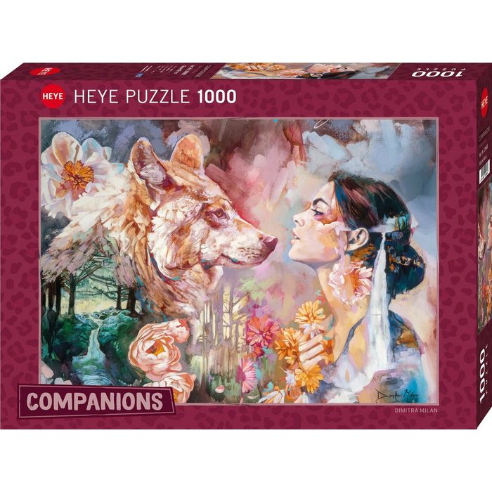 HEYE Puzzle »Shared River / Companions« 1000 Puzzleteile Made in Germany