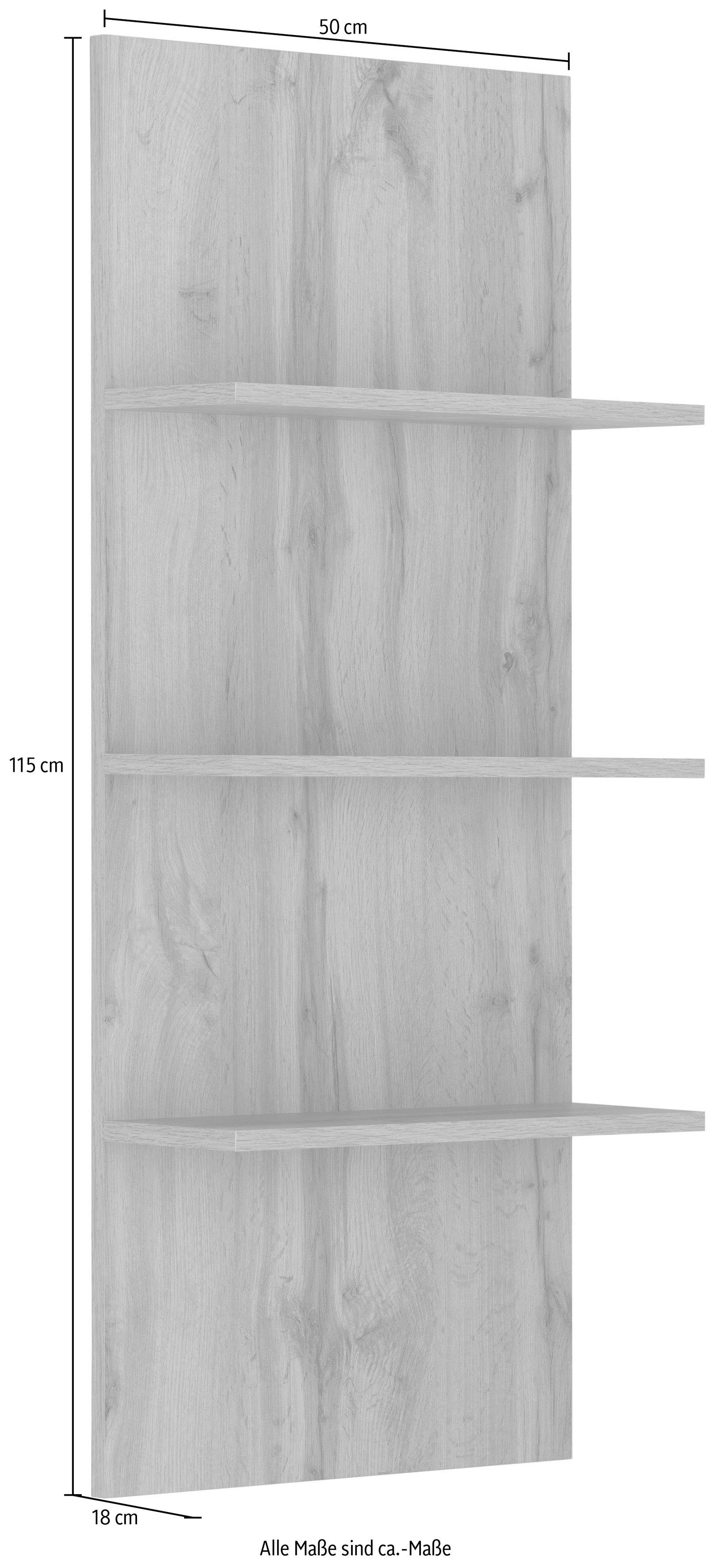 KOCHSTATION Ablageregal KS-Brindisi, 50 cm breit, viel Ablagefläche