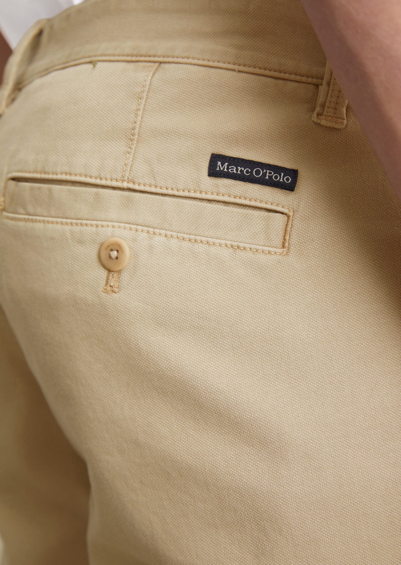 Marc O'Polo Chinohose aus Bio-Baumwoll-Mix