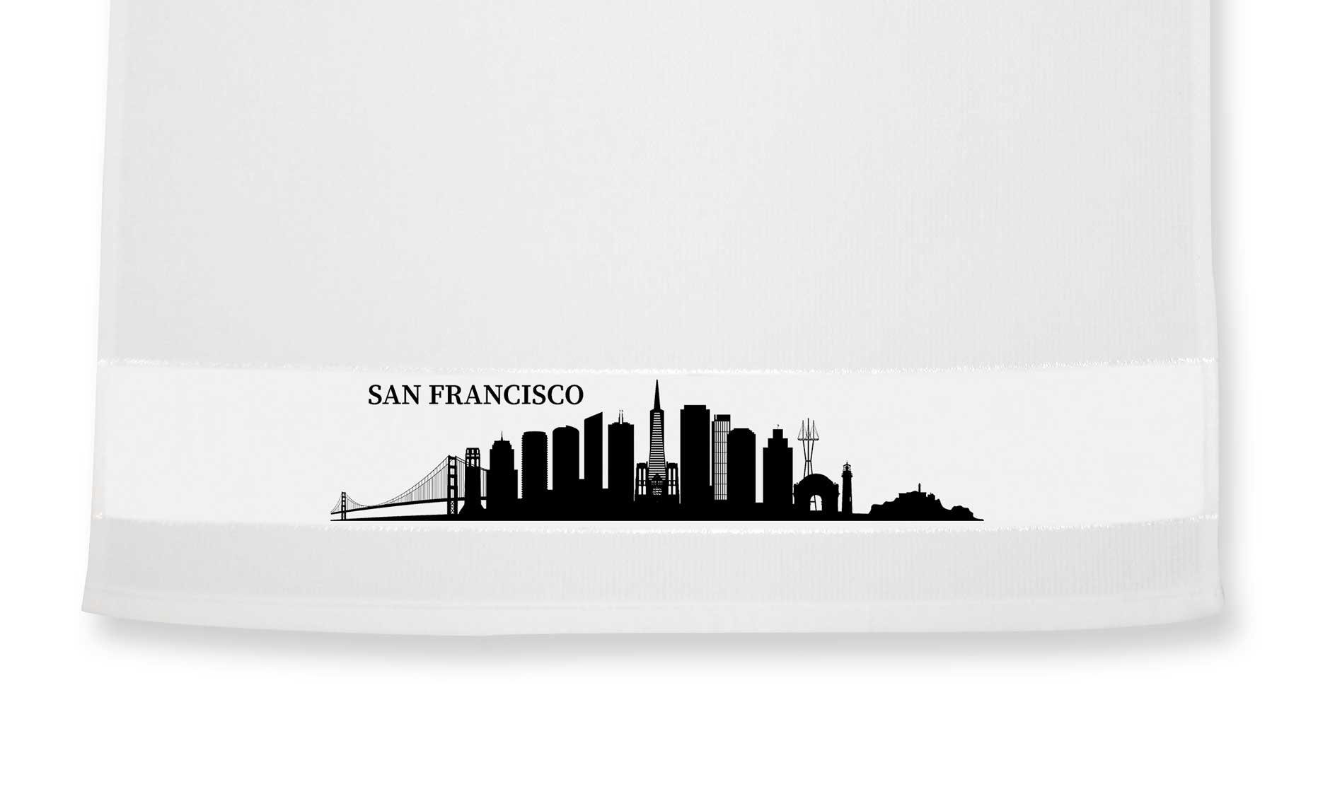 die Stadtmeister Geschirrtuch Skyline San Francisco