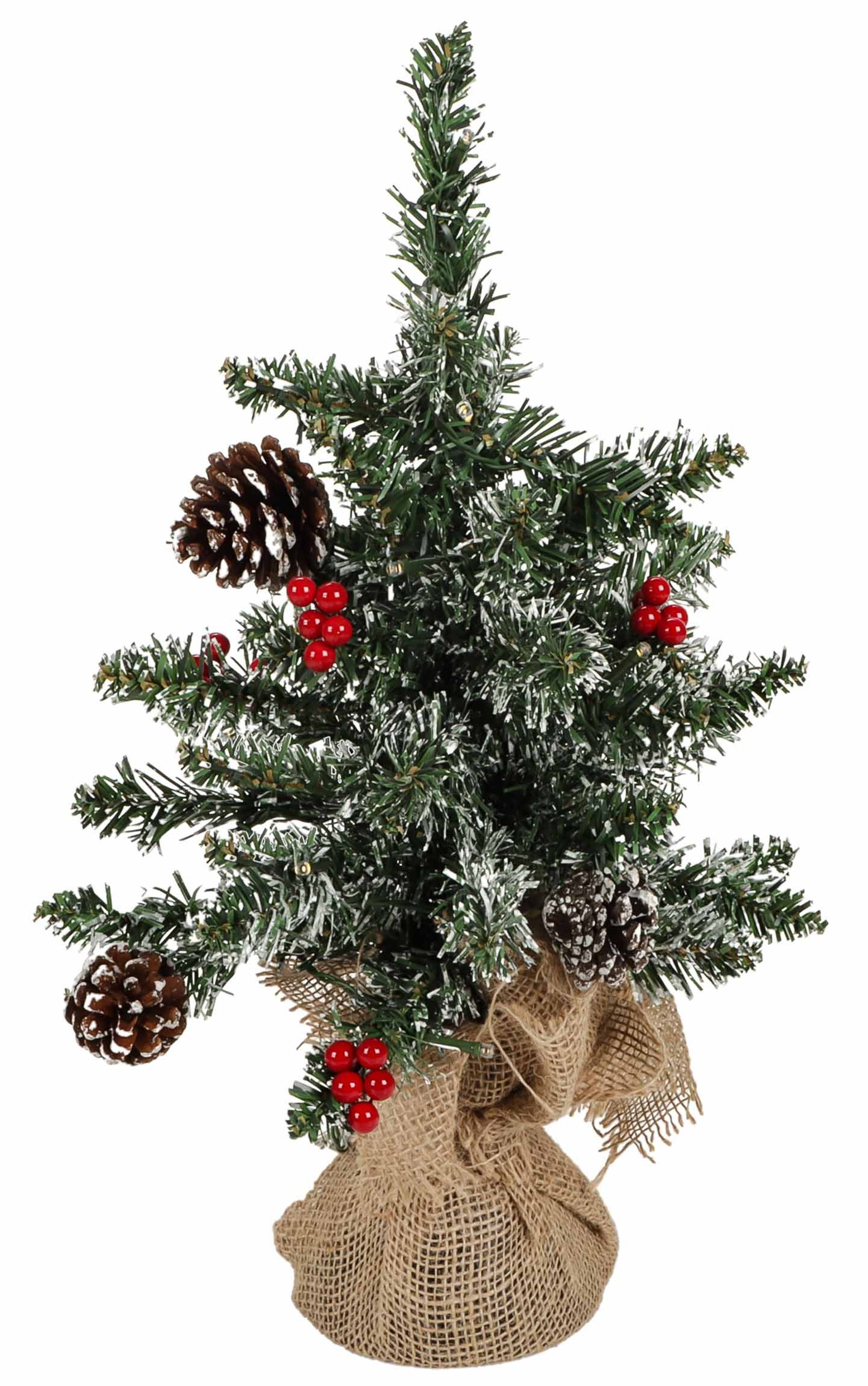 Black Box Trees Künstlicher Weihnachtsbaum 15 LED Weihnachtsbaum, Tannenbaum, Tannenbaum Christbaum Baum geschmückt