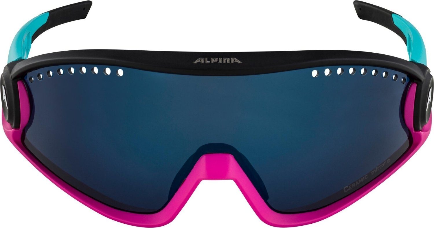 blau/rosa/schwarz Sports Alpina 5W1NG - Sportbrille - Sportbrille