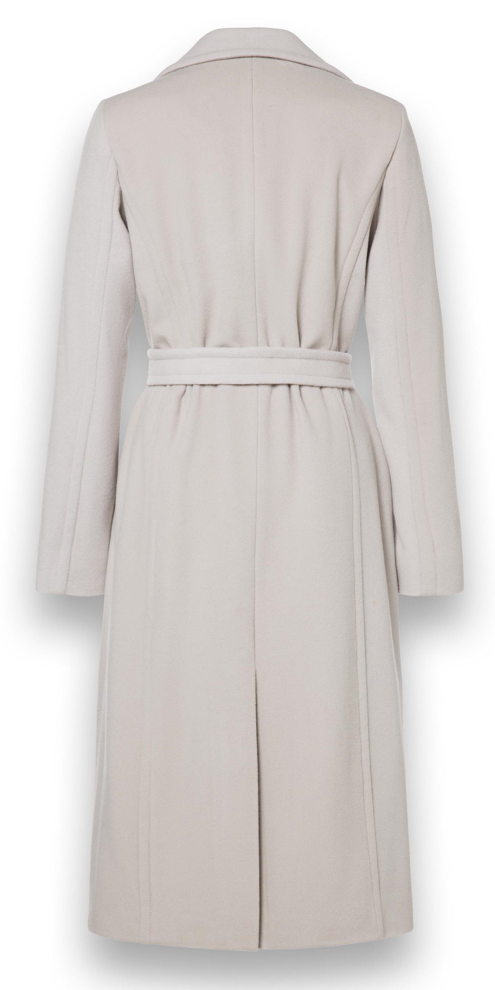 Milo Wintermantel Wanda (Wollmischung) hellgrau Damen günstig online kaufen