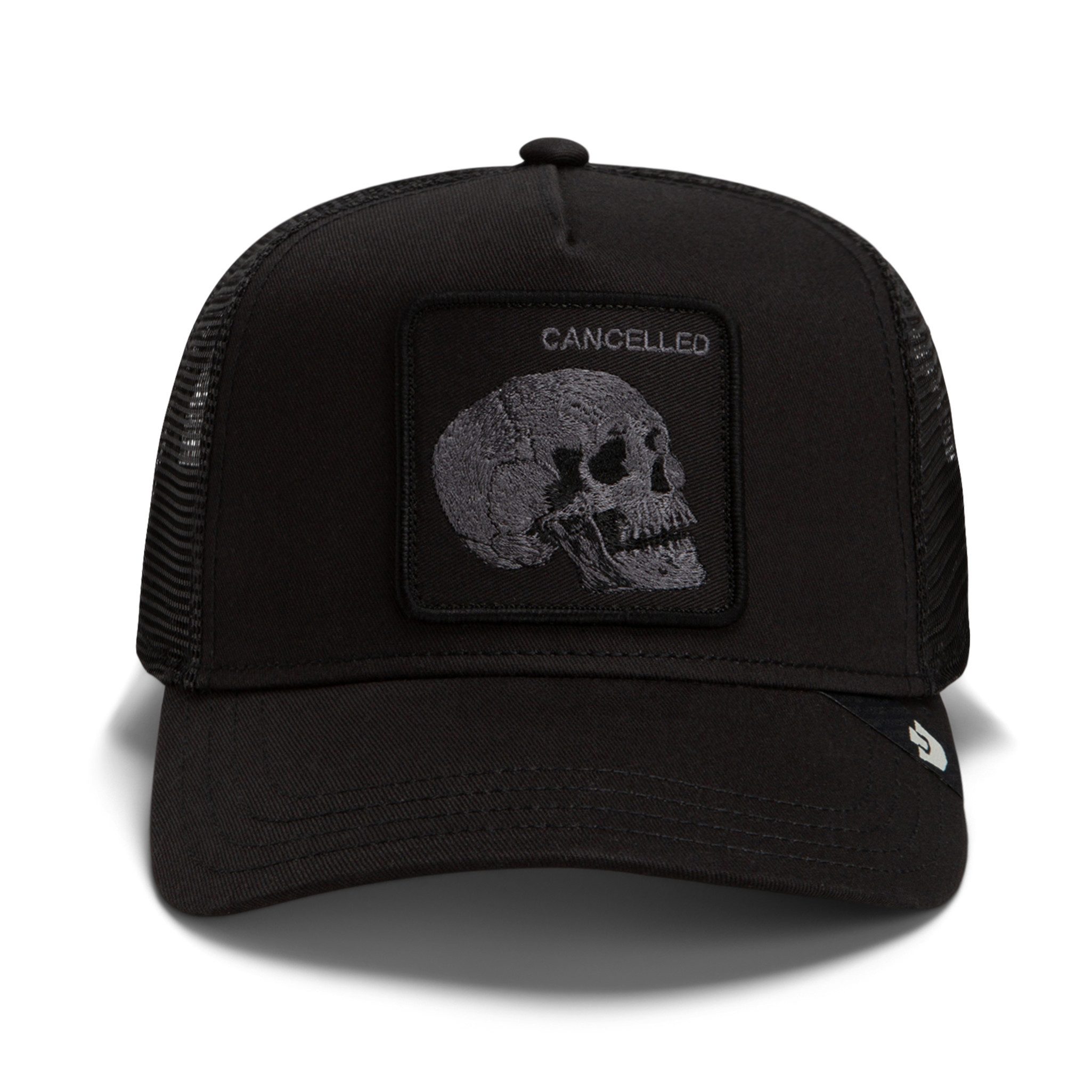 GOORIN Bros. Trucker Cap Goorin Bros. OG Trucker Cap Core Mesh Tonal Skull Void (Basecap, Basecap, Meshcap, Trucker Kappe)