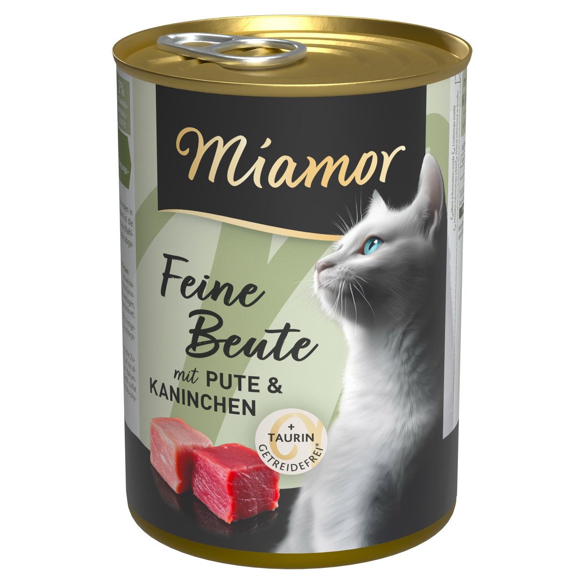 Miamor Feine Beute Pute & Kaninchen 400 g - 12 Stück, Nassfutter für: Katze