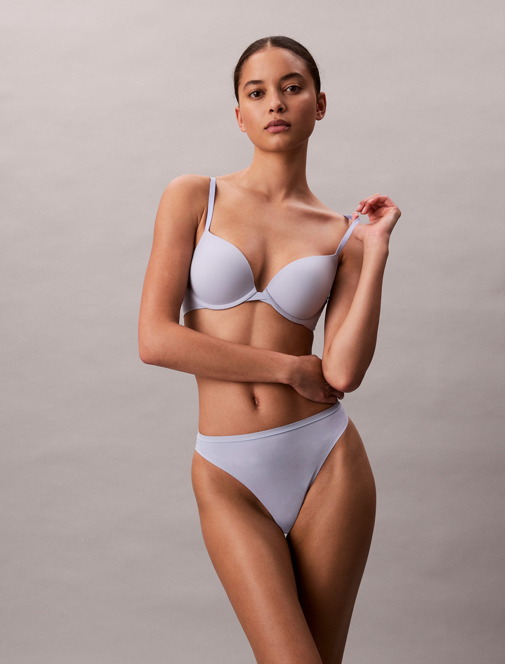 Calvin Klein Underwear Push-up-BH PUSH UP PLUNGE mit glattem Finish