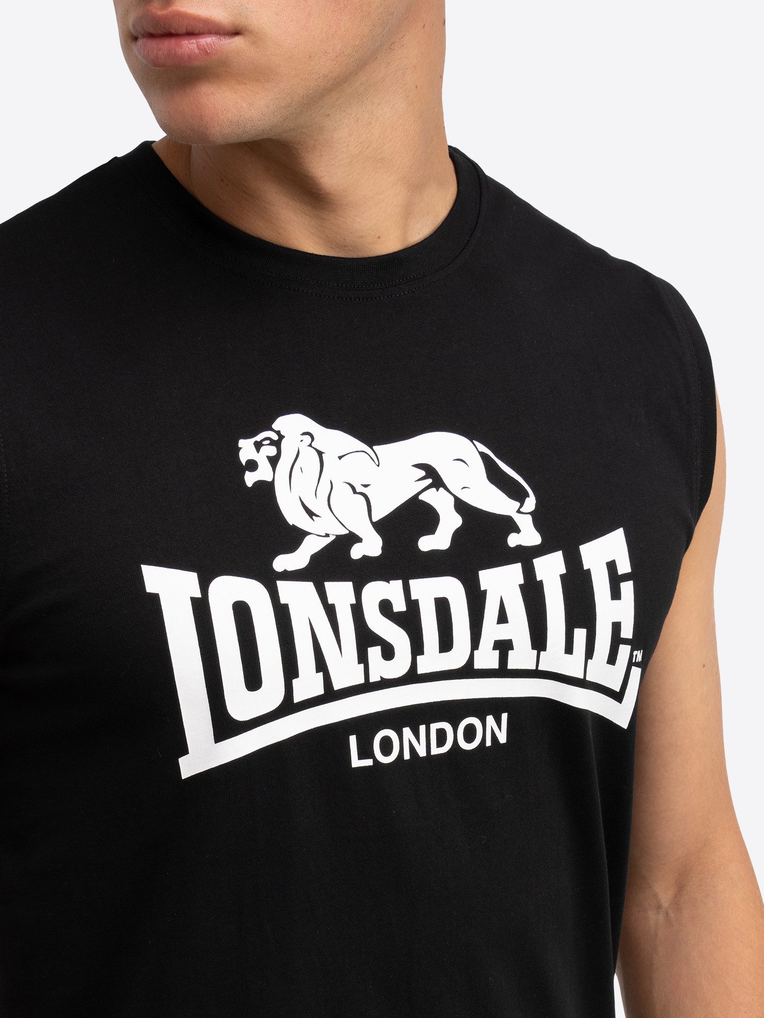 Lonsdale Tanktop ROLLESTON aus Baumwolle, auch in großen Größen