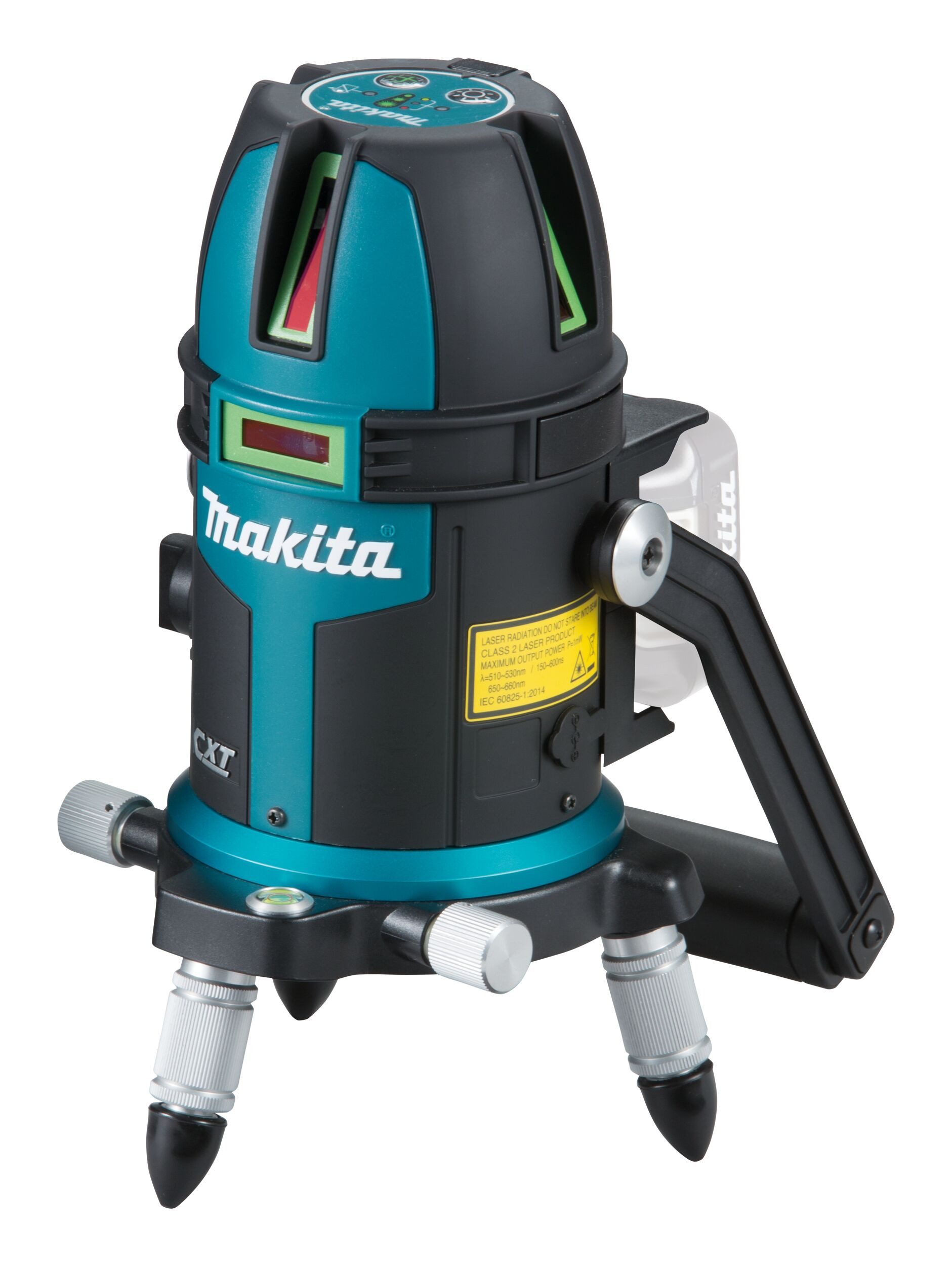 Makita Punkt- und Linienlaser, Akku-Multilinienlaser 12V, SK312GDZ, 10 m, Ohne Akku im