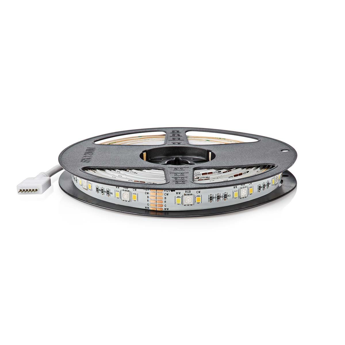 Nedis LED-Streifen WIFILS52CRGBW, WLAN, RGB, Warmweiss/Kaltweiss, Steuerung über SmartLife App