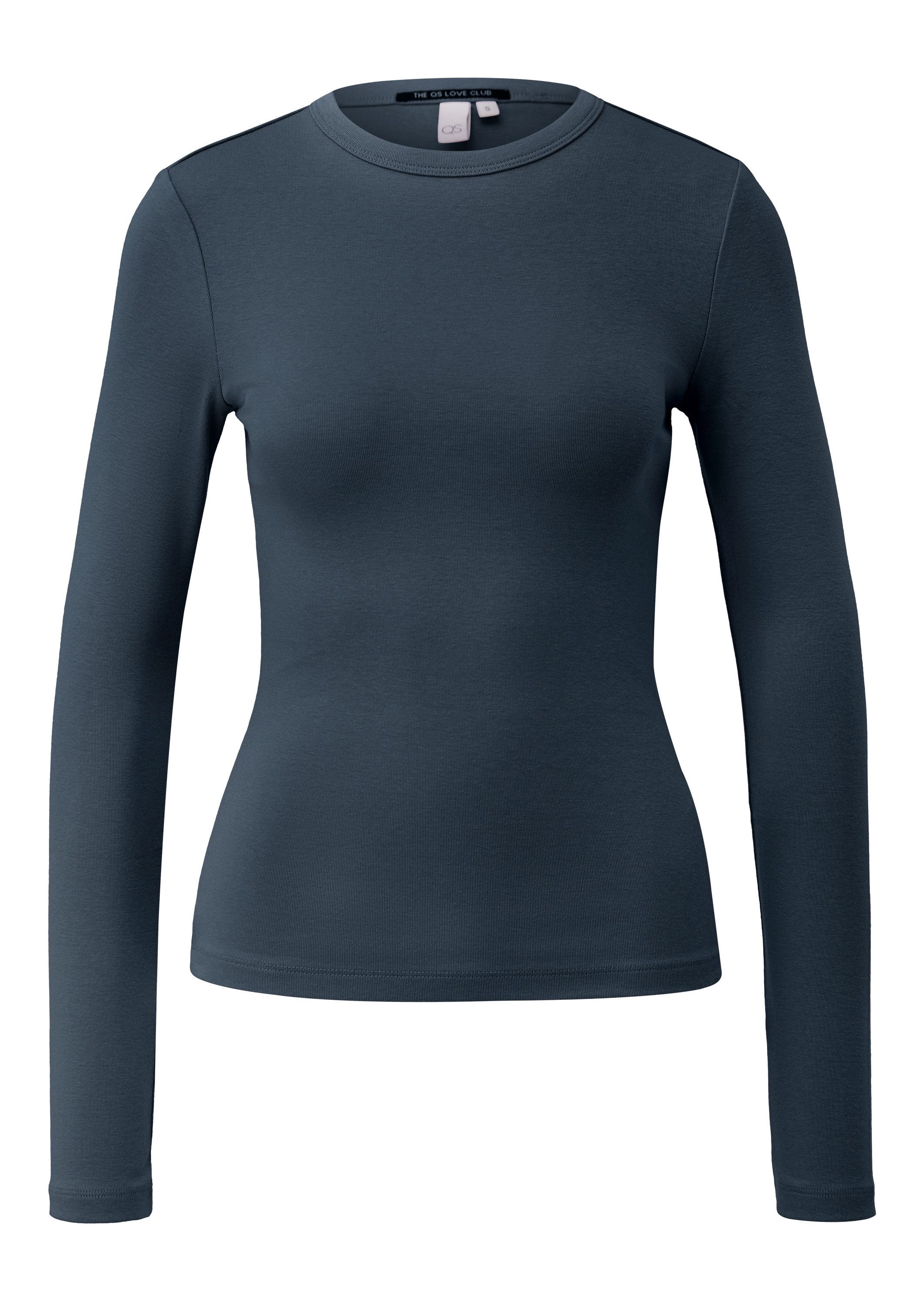 QS Langarmshirt T-Shirt Weiches Longsleeve günstig online kaufen