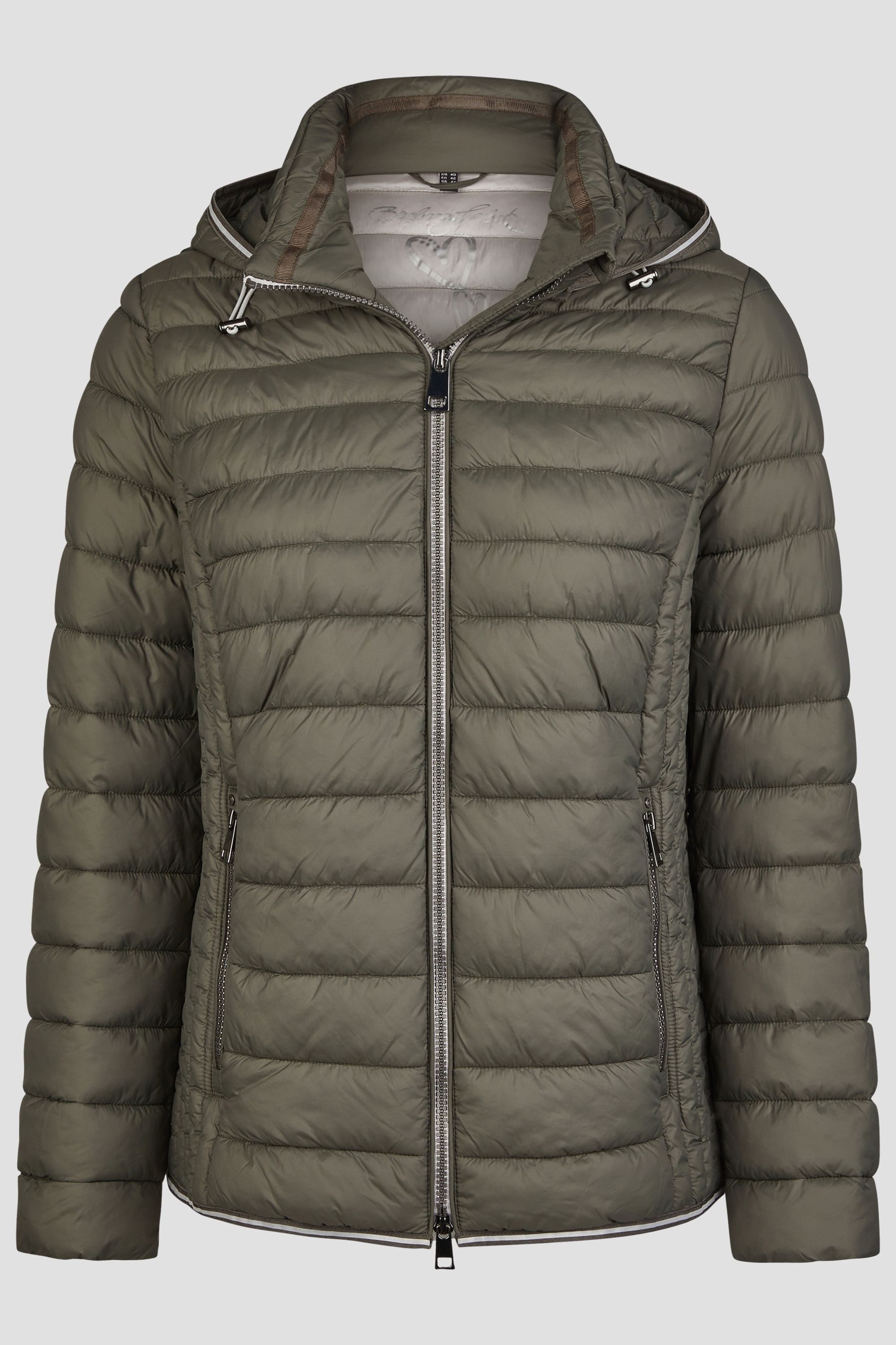 Barbara Lebek Steppjacke auch als Übergangsjacke für Damen mit Kapuze