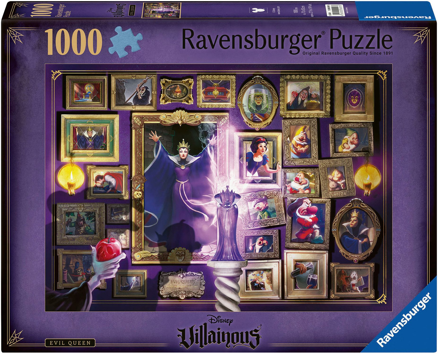 Ravensburger Puzzle Disney Villainous, Evil Queen, 1000 Puzzleteile, Made i günstig online kaufen