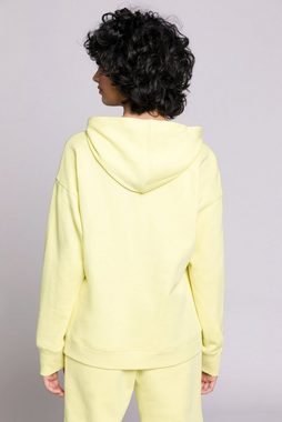 Gina Laura Sweatshirt Hoodie Sweater HELLO-Stickerei Kapuze Langarm