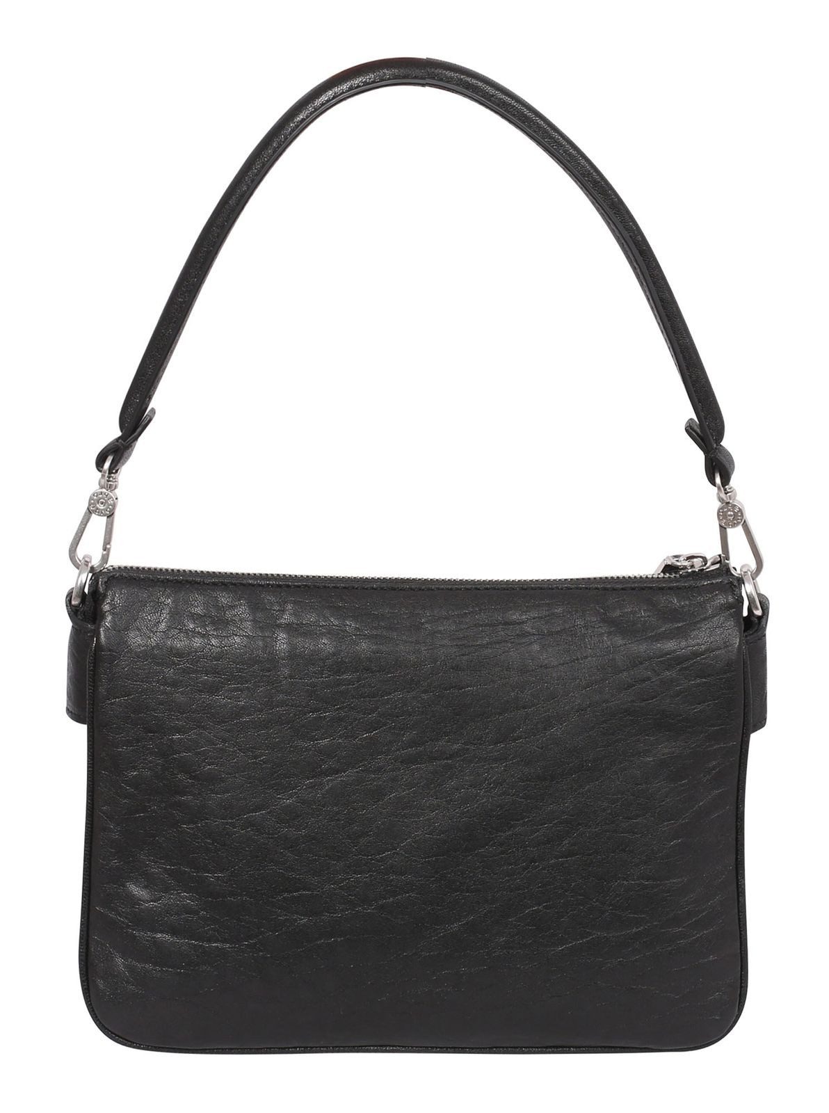 Abro Schultertasche Biker Shoulderbag, aus echtem Leder