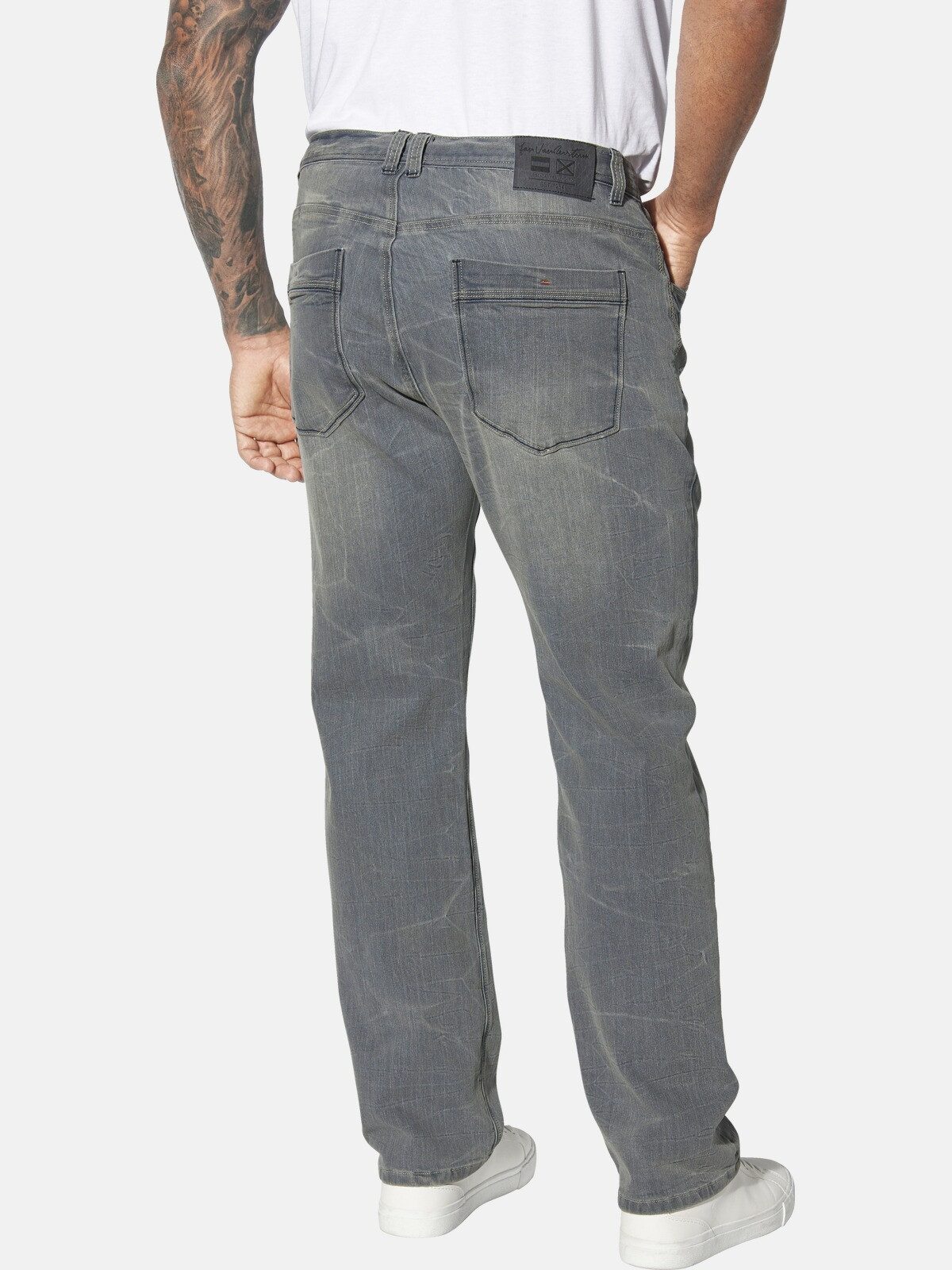 Jan Vanderstorm Comfort-fit-Jeans JURIEN mit farbigen Ziernähten günstig online kaufen