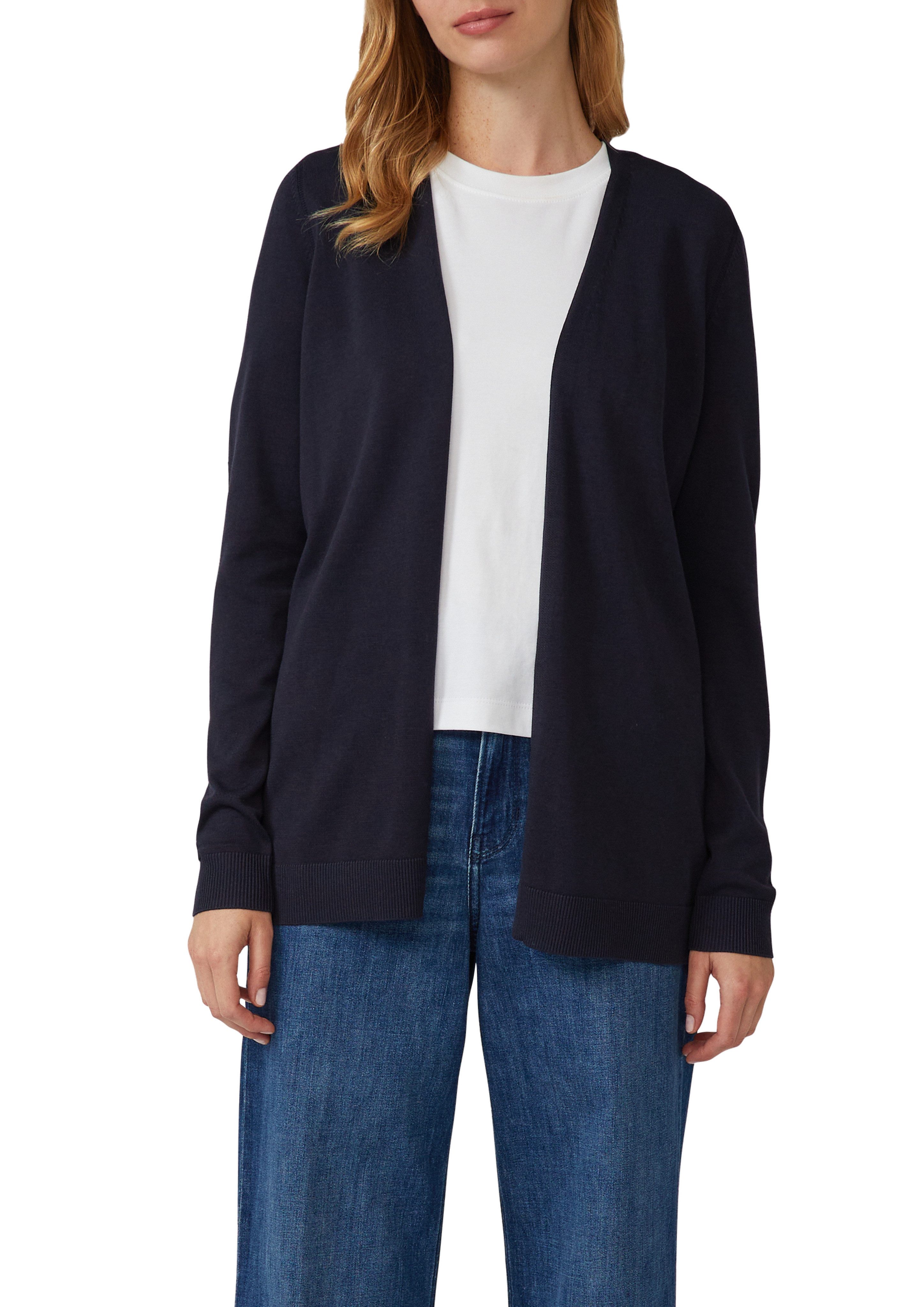 s.Oliver Strickjacke Feinstrick ohne Verschluss