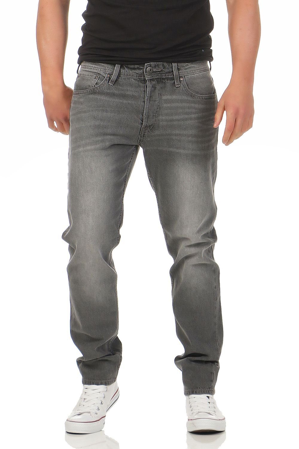 Jack & Jones Comfort-fit-Jeans Jack & Jones Mike Original Comfort Fit Herren Jeans