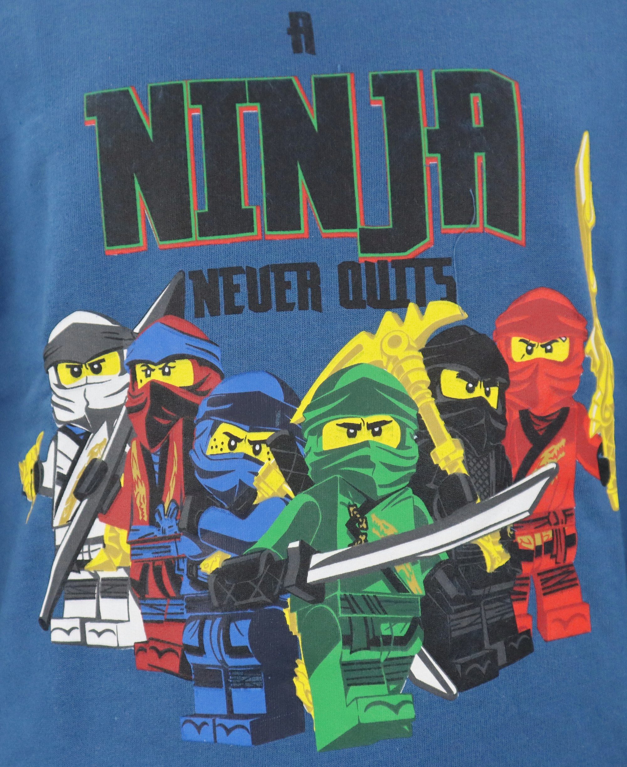 LEGO® Hoodie Ninjago Jungen Kinder Kapuzen Pulli Gr. 98 bis 128, Baumwolle