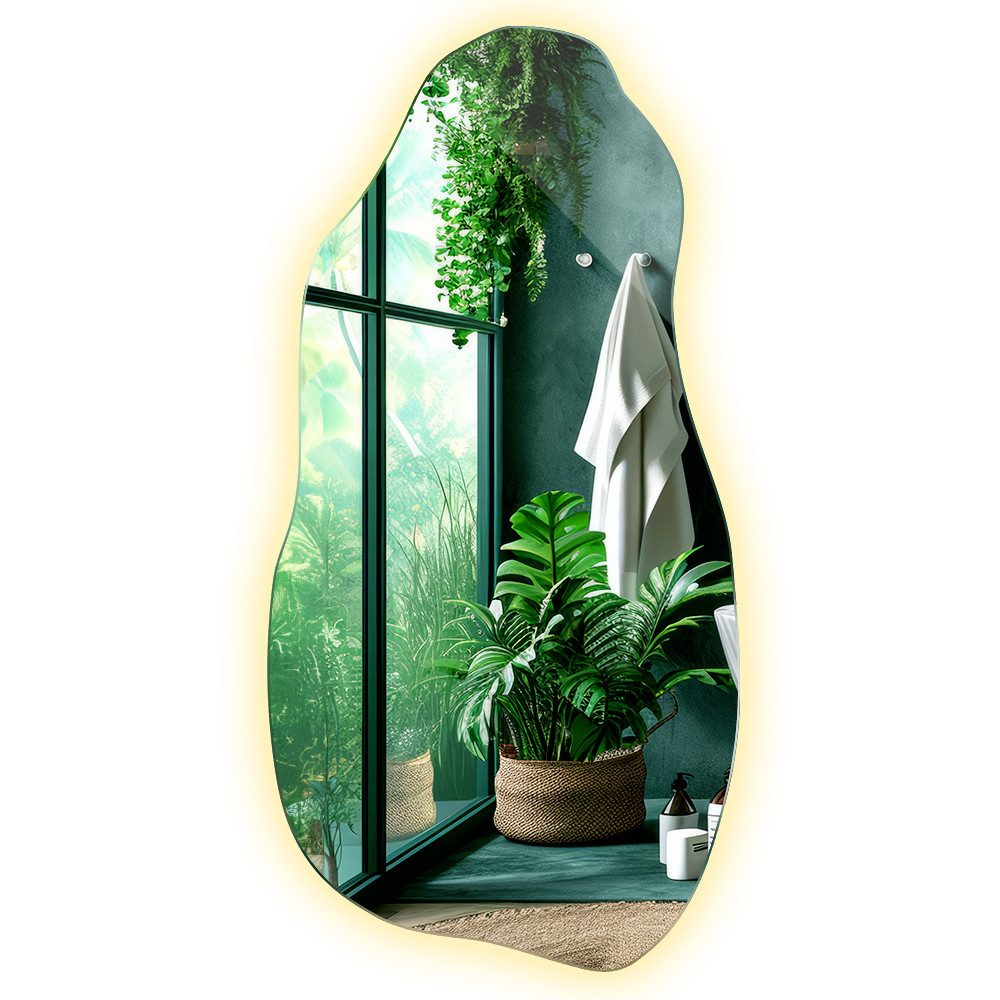 Tulup LED-Lichtspiegel Beleuchteter LED-Spiegel mit Moderne Form der zu Jed günstig online kaufen