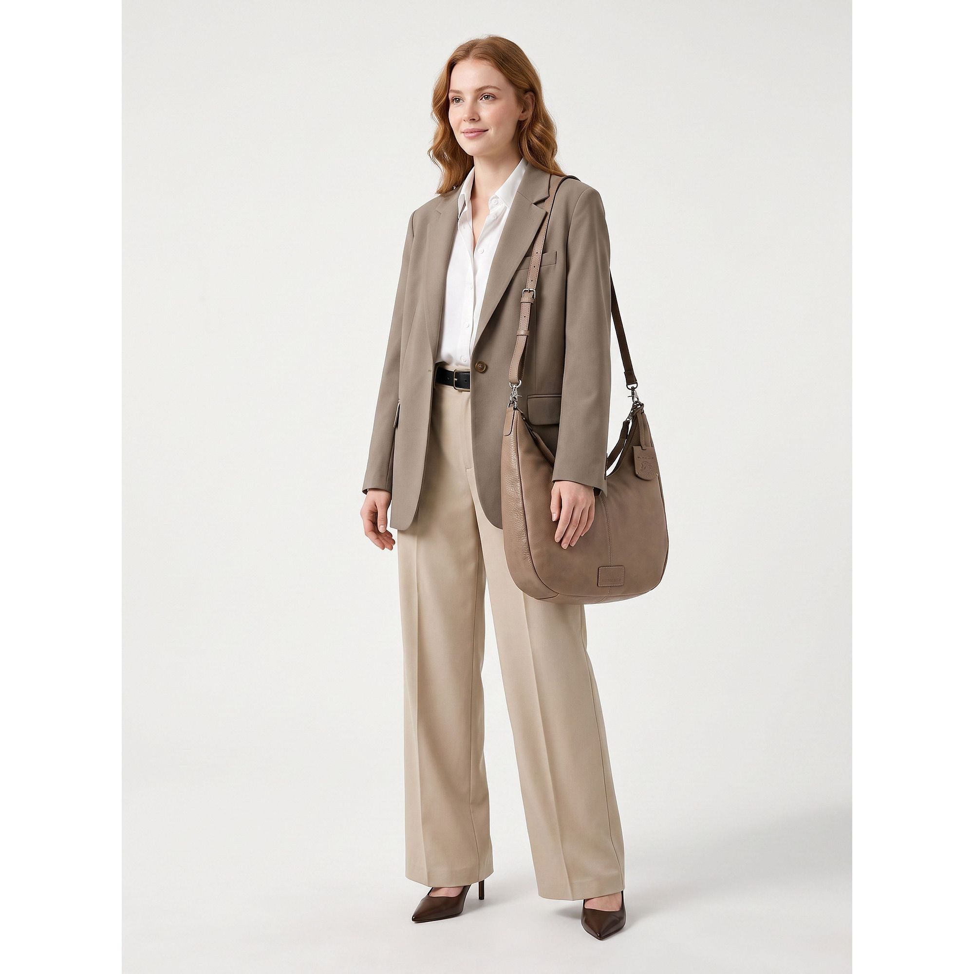 Burkely Schultertasche Soft Skylar, Leder