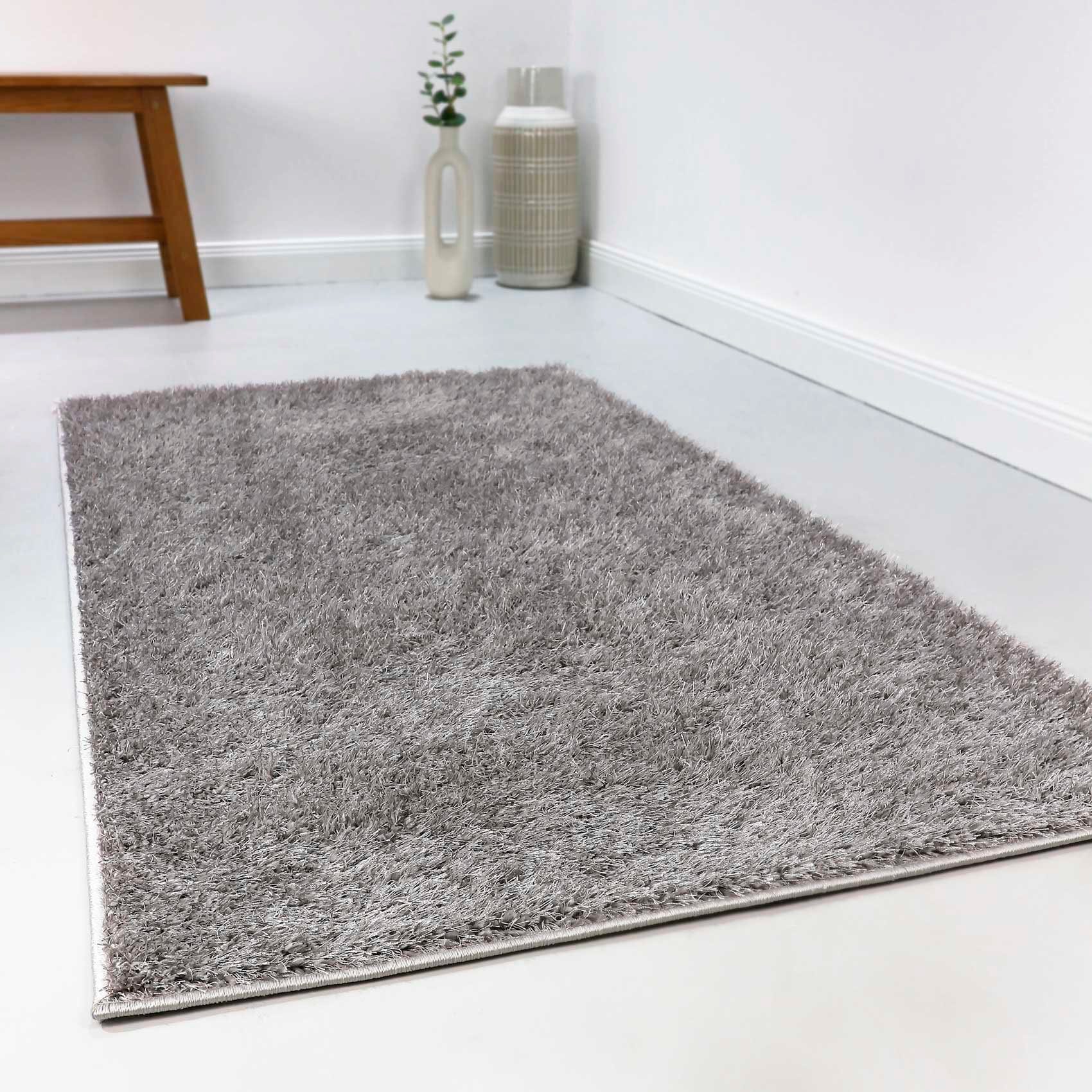 Esprit Hochflor-Teppich Swagger Shag ESP-8866, rechteckig, Höhe: 30 mm, Wohnzimmer, Schlafzimmer, uni, waschbar, Antirutsch, gekettelt