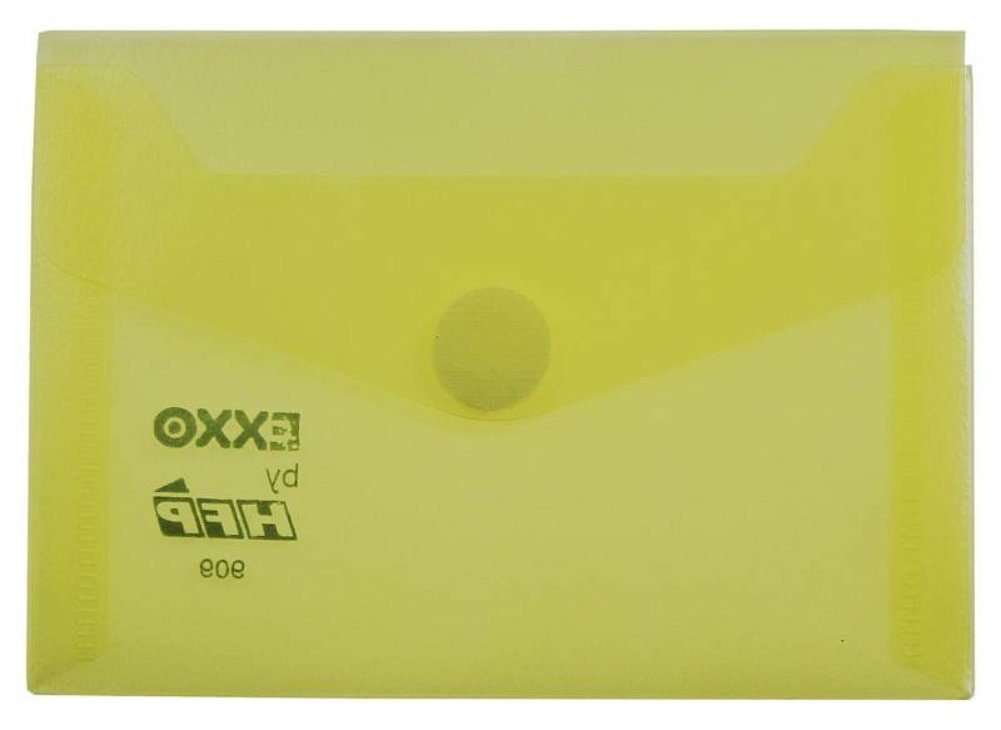 EXXO by HFP Organisationsmappe 10 Stück Dokumententaschen A7 aus PP (10-St), mit Klappe und Klettverschluss