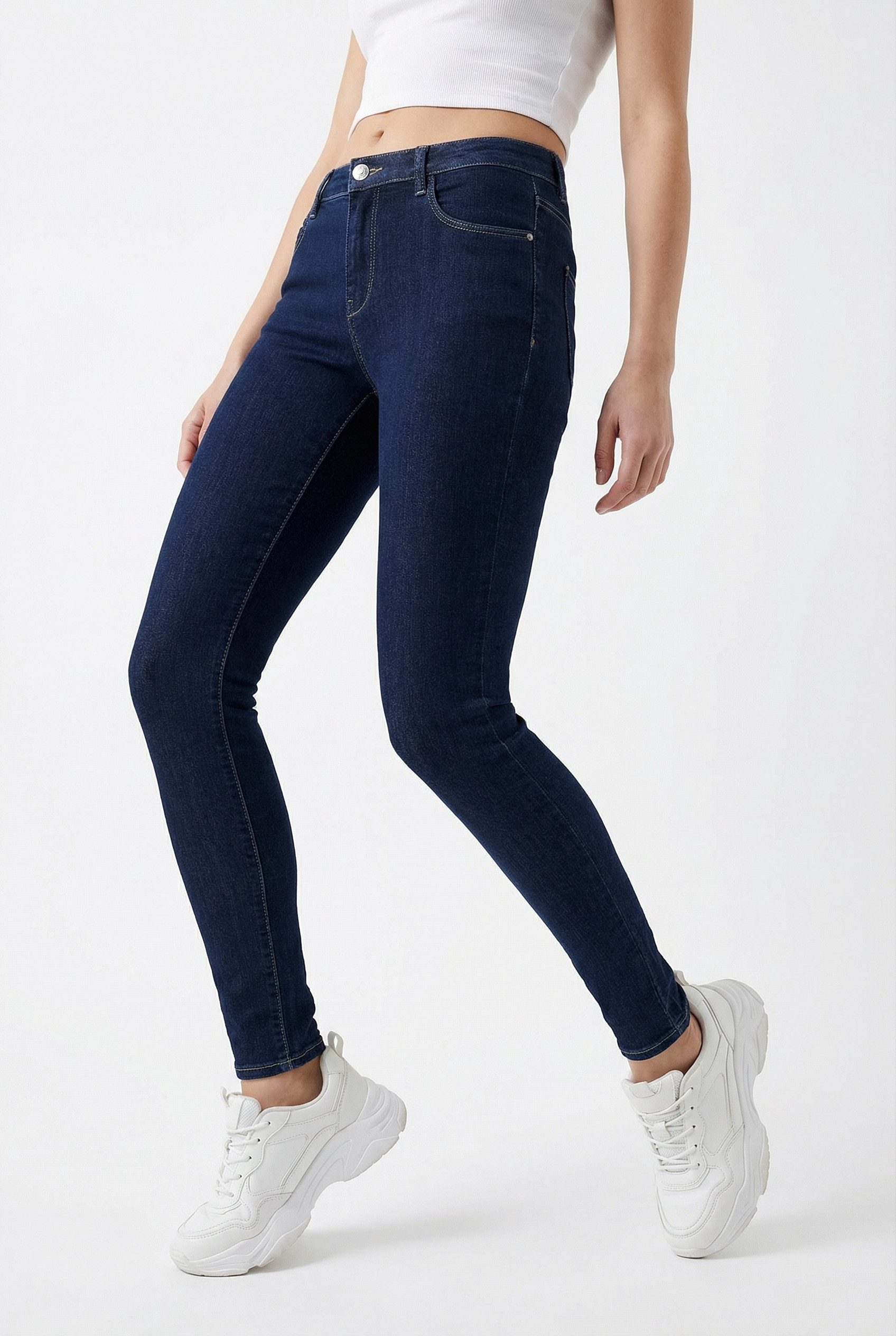ONLY Skinny-fit-Jeans ONLRAY REG WAIST SKINNY BOX DNM