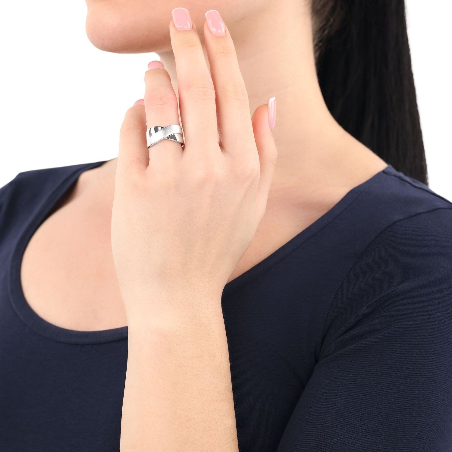 Amor Silberring Amor Ring für Damen, 925 Sterling Silber (Ring, 1-tlg) günstig online kaufen