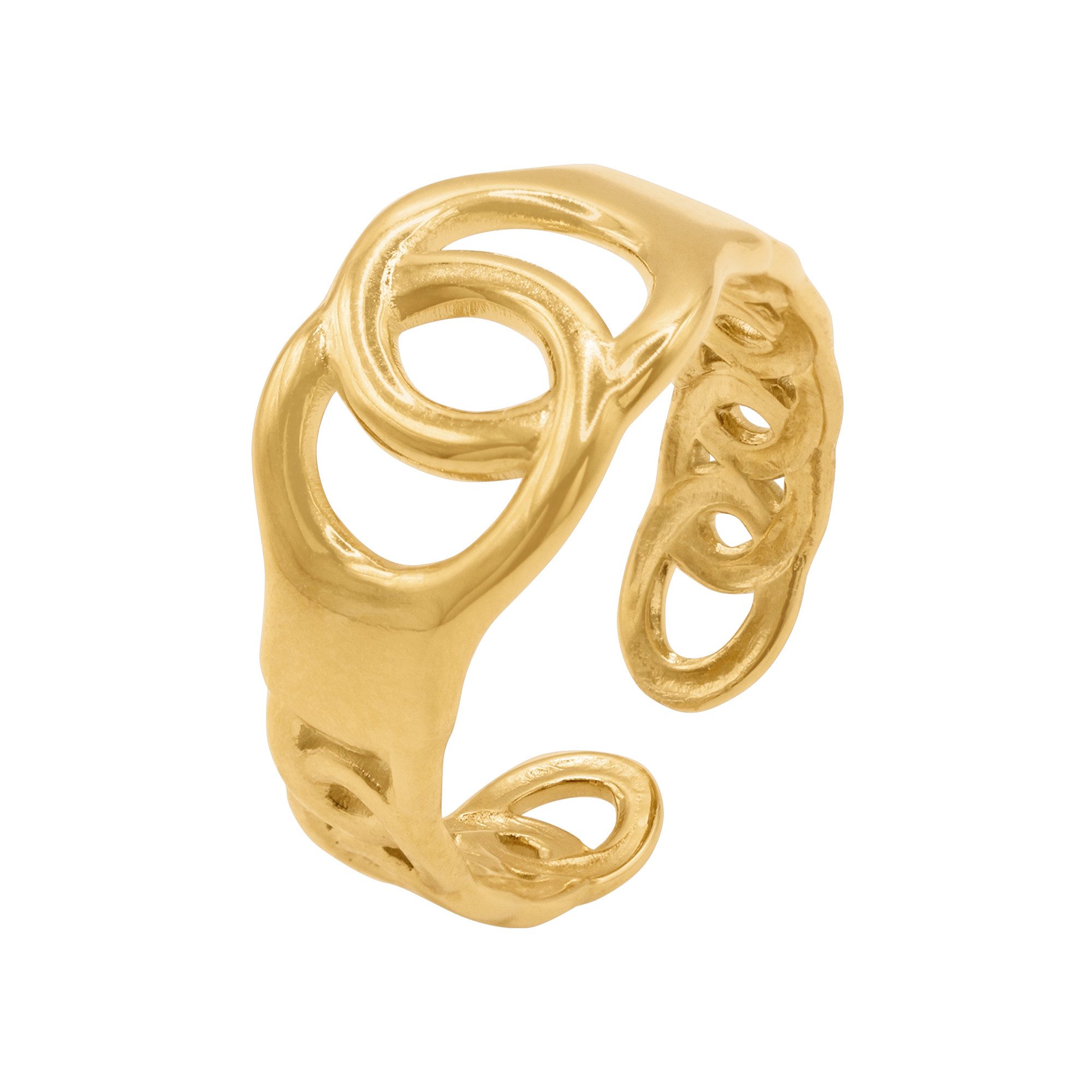Fingerring Liviah goldfarben