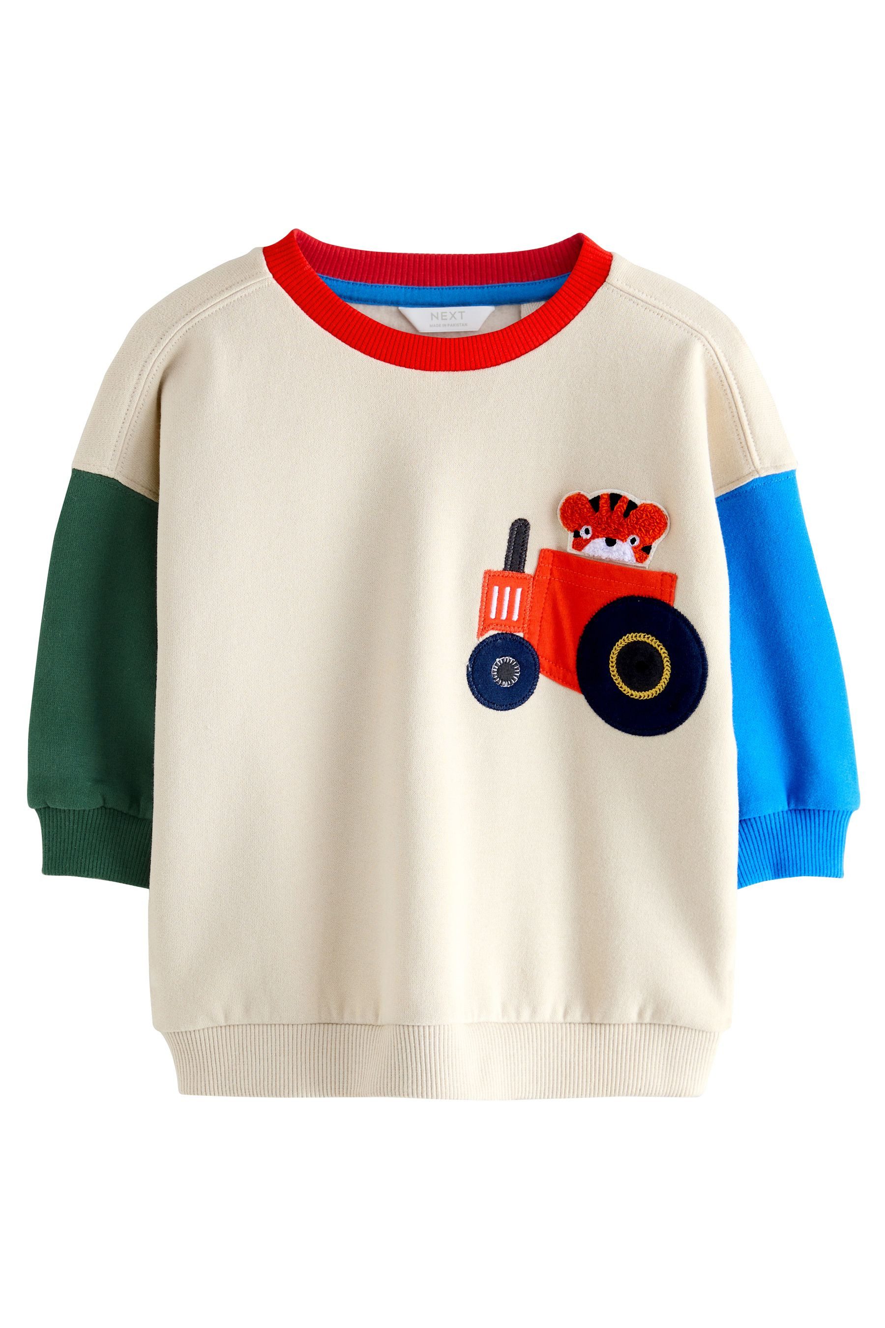 Next Sweater Sweatshirt mit Rundhalsausschnitt und günstig online kaufen