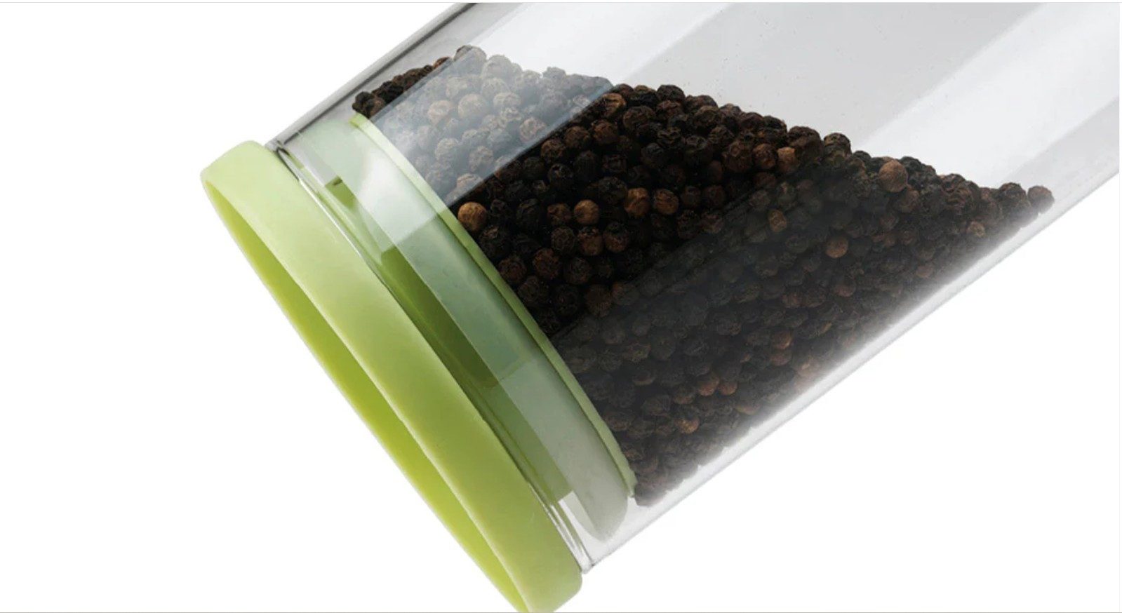 Qulinart by Brandt Aufbewahrungsdose 6er Set Glasbehälter rund mit PP Deckel