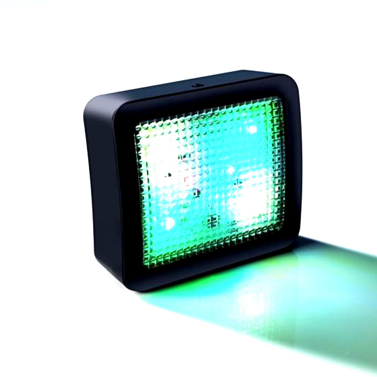 EAXUS TV-Simulator Einbruchschutz TV-Imitator Einbrecher Abschreckung Fernseher Täuschung, LED Attrappe