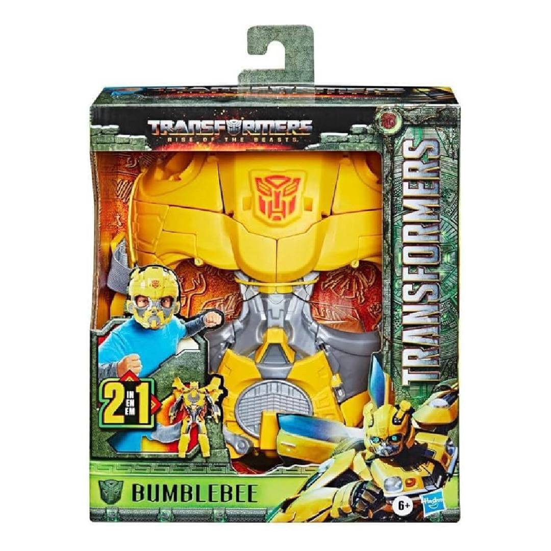 Hasbro Actionfigur Hasbro Transformers Spielzeug Bumblebee 2-in-1 Maske und Figur
