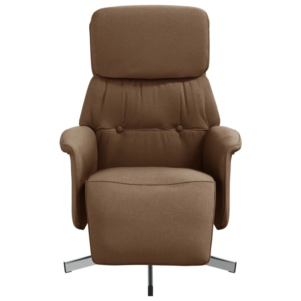 vidaXL Sessel Relaxsessel mit Fußteil Braun günstig online kaufen