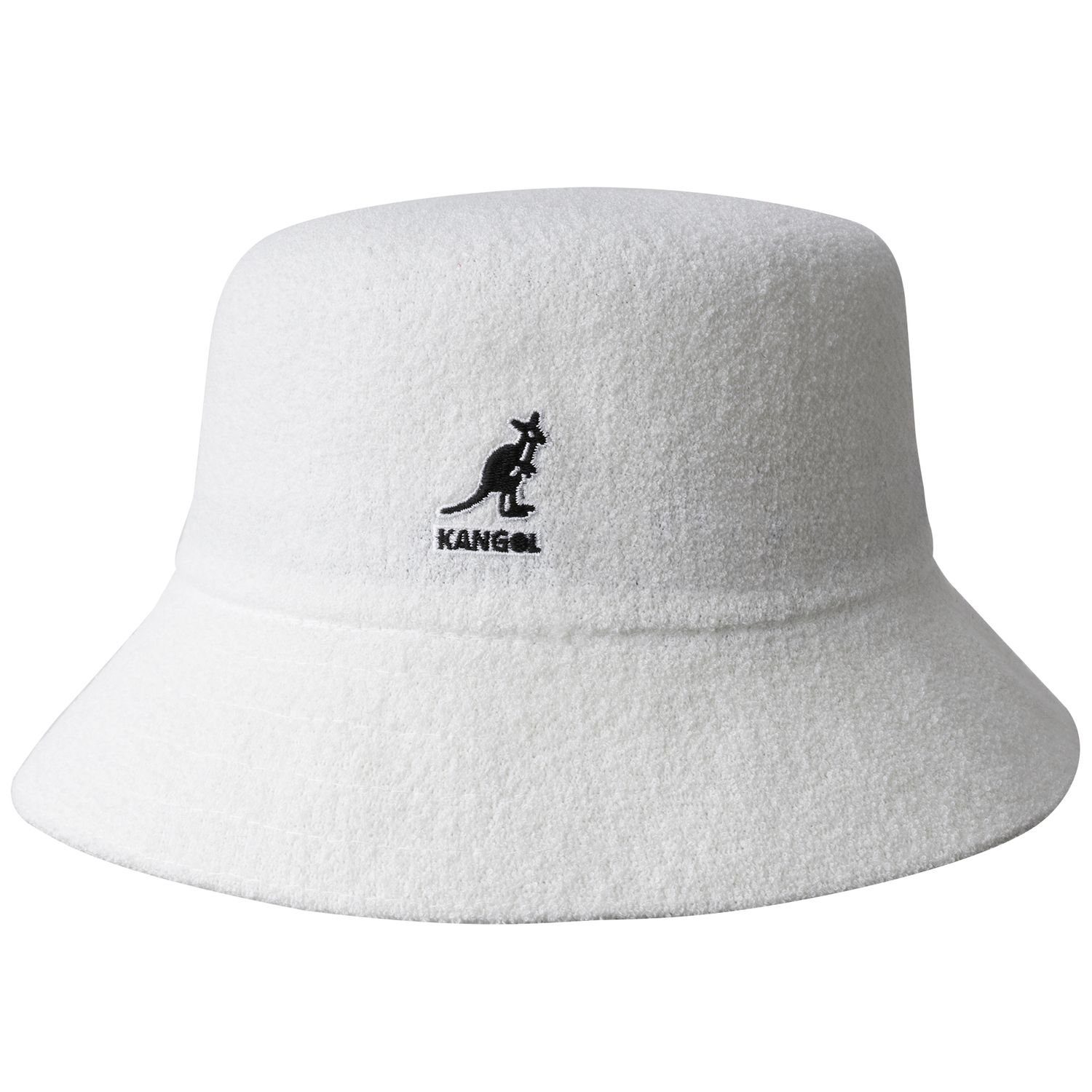 Kangol Fischerhut Bermuda Bucket Frottee WH103 white