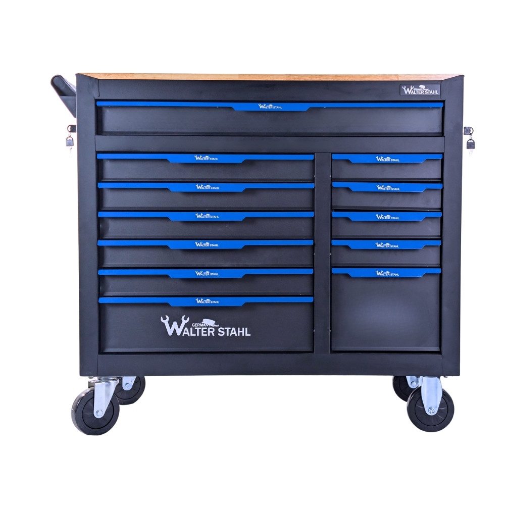 Toolcar Werkzeugwagen Toolcar Jumbo Pro 12 Black Werkstattwagen Werkzeugwagen