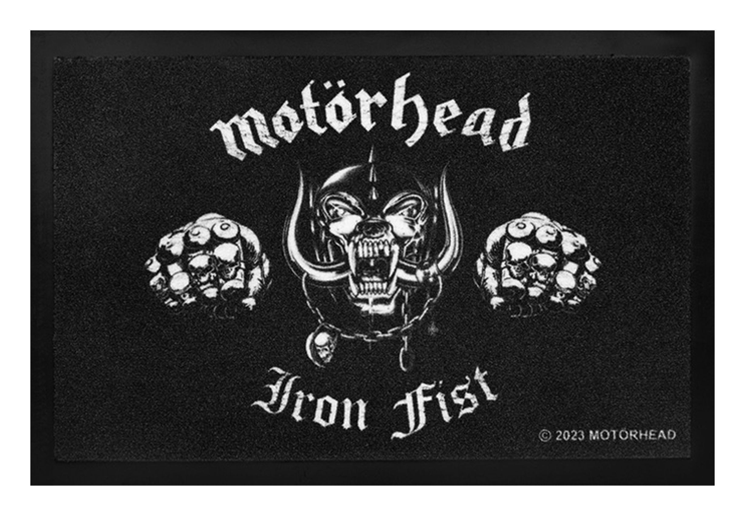 Rockbites Fußmatte Rockbites - Fußmatte Türmatte "Motörhead - Iron Fist Warpig" Nr. 186
