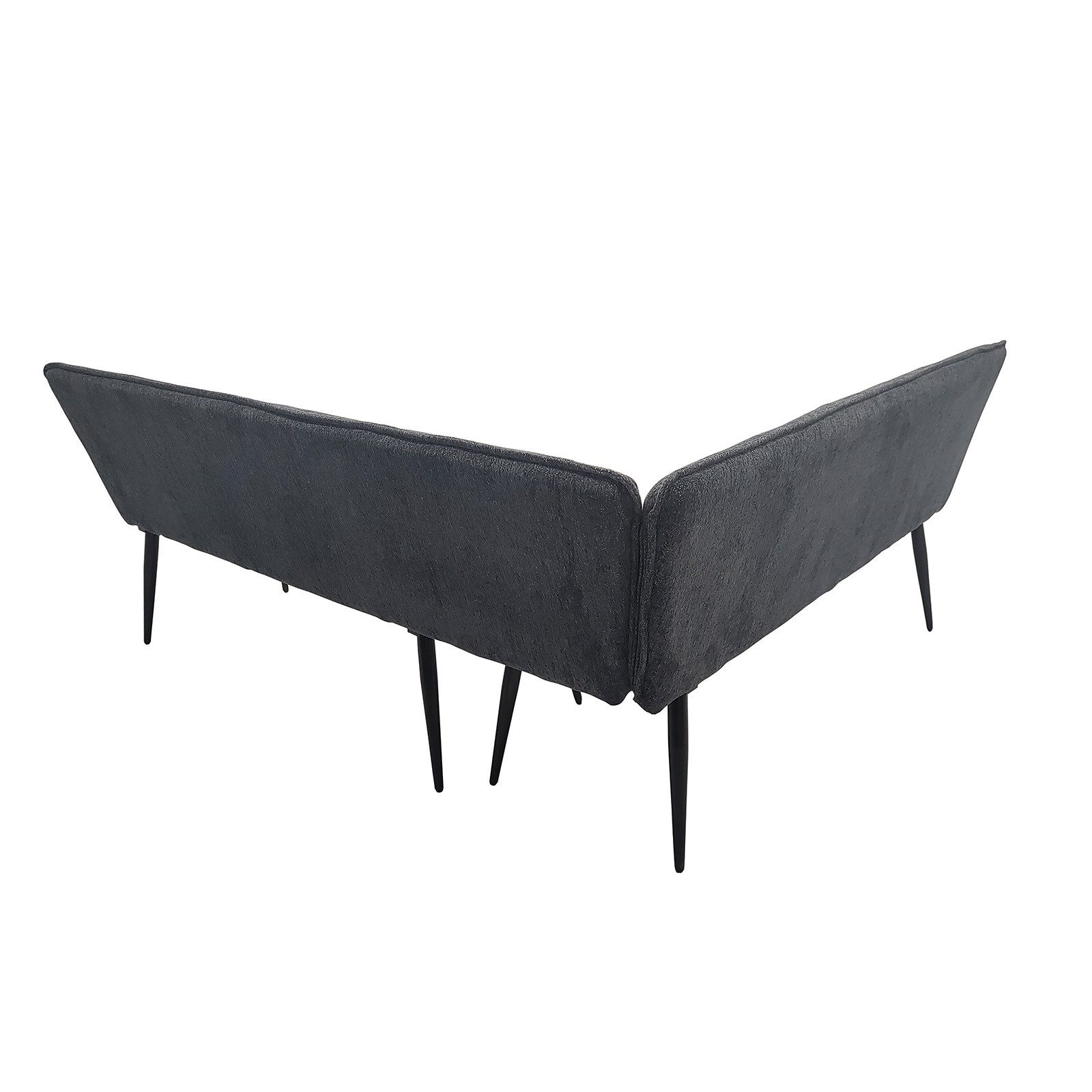 HTI-Living Eckbank Eckbank 154 x 195 cm Mesilla kurzer Schenkel links (Stück, 1-St., 1 Eckbank), Sitzbank Polsterbank