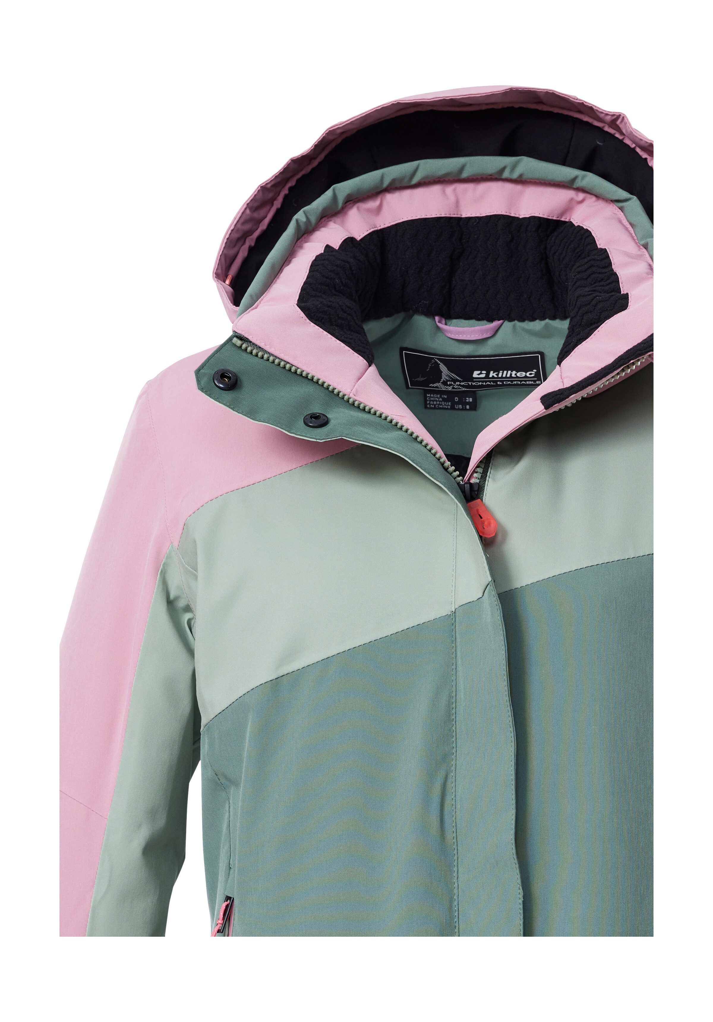 Killtec Skijacke KSW 26 WMN SKI JCKT Wind- und wasserdichte Skijacke, atmungsaktiv, viele Taschen