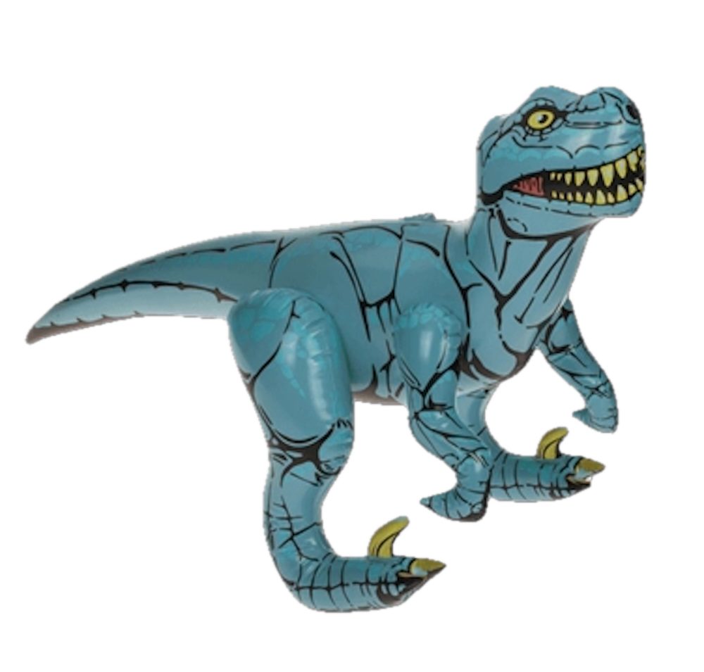 LK Trend & Style Schwimmtier Aufblasbare Dinosaurier Outdoor/ Indoor Spielzeug, Einfach die Luft rauslassen, gut aufgeräumt – ganz platzsparend