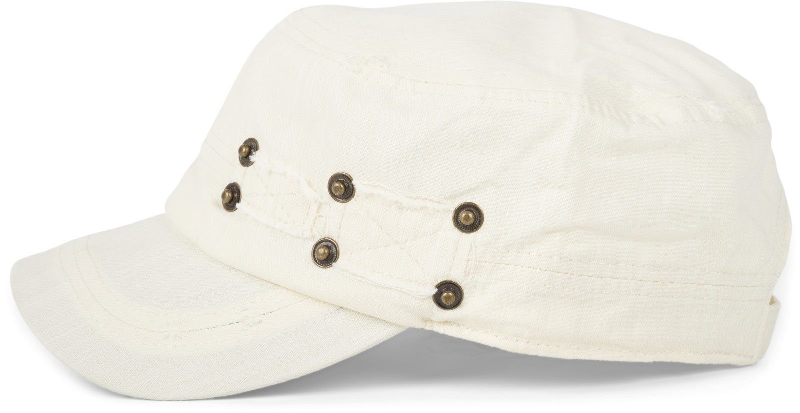 styleBREAKER Army Cap Military Cap Destroyed Used Look (1-St) – Bild 2 von 5