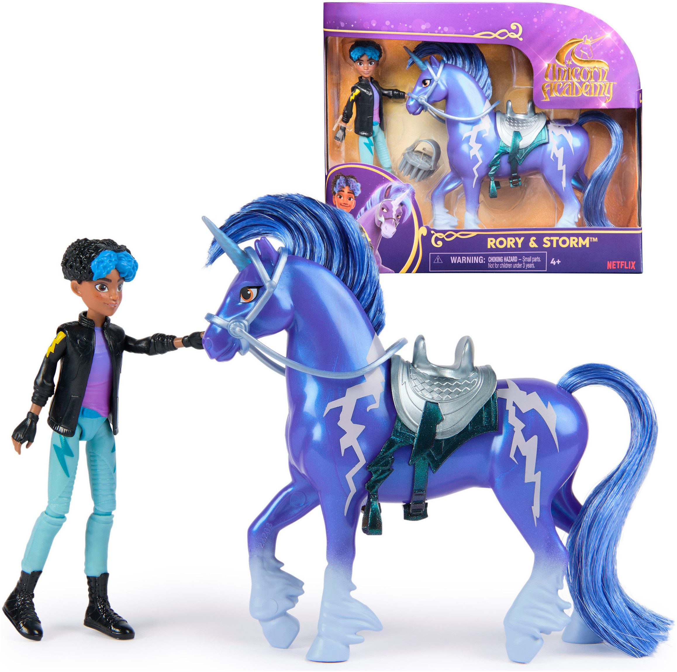 Spin Master Anziehpuppe Unicorn Academy - Rory & Einhorn Storm, mit echter günstig online kaufen