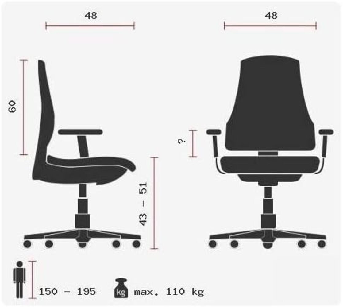 SY verstellbarem Schreibtischstuhl mit Bürostuhl Bürostuhl ergonomisch: OP290UG20X (Bürostuhl Point SchreibtischstuhlSyncroBandscheiben Sitz), TOPSTAR Open