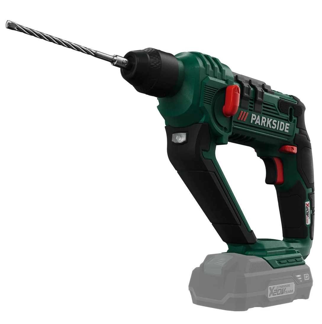 Parkside Akku-Bohrhammer Parkside Akku Bohrhammer PABH 20 Li - X 20 V Team Sologerät ohne Akku