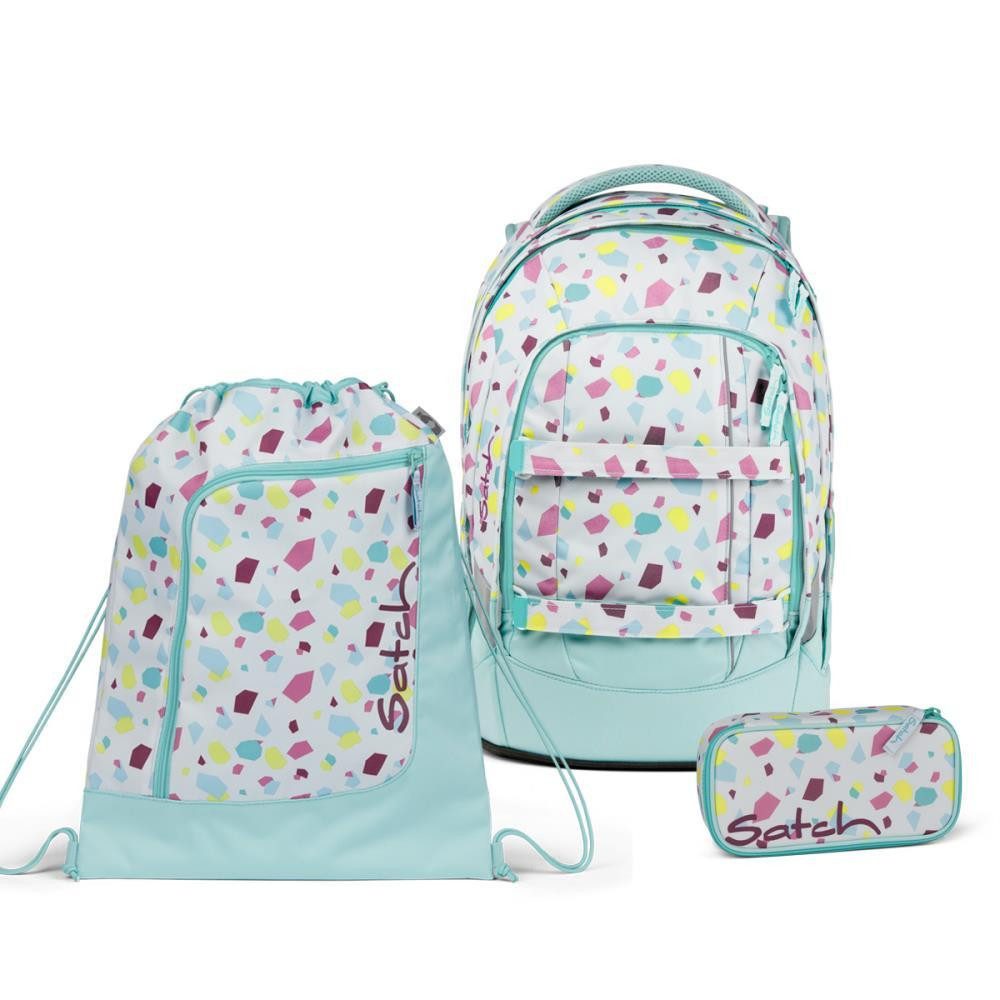 Satch Schulrucksack Pack (3tlg., inkl. Schlamperbox und Sportbeutel)