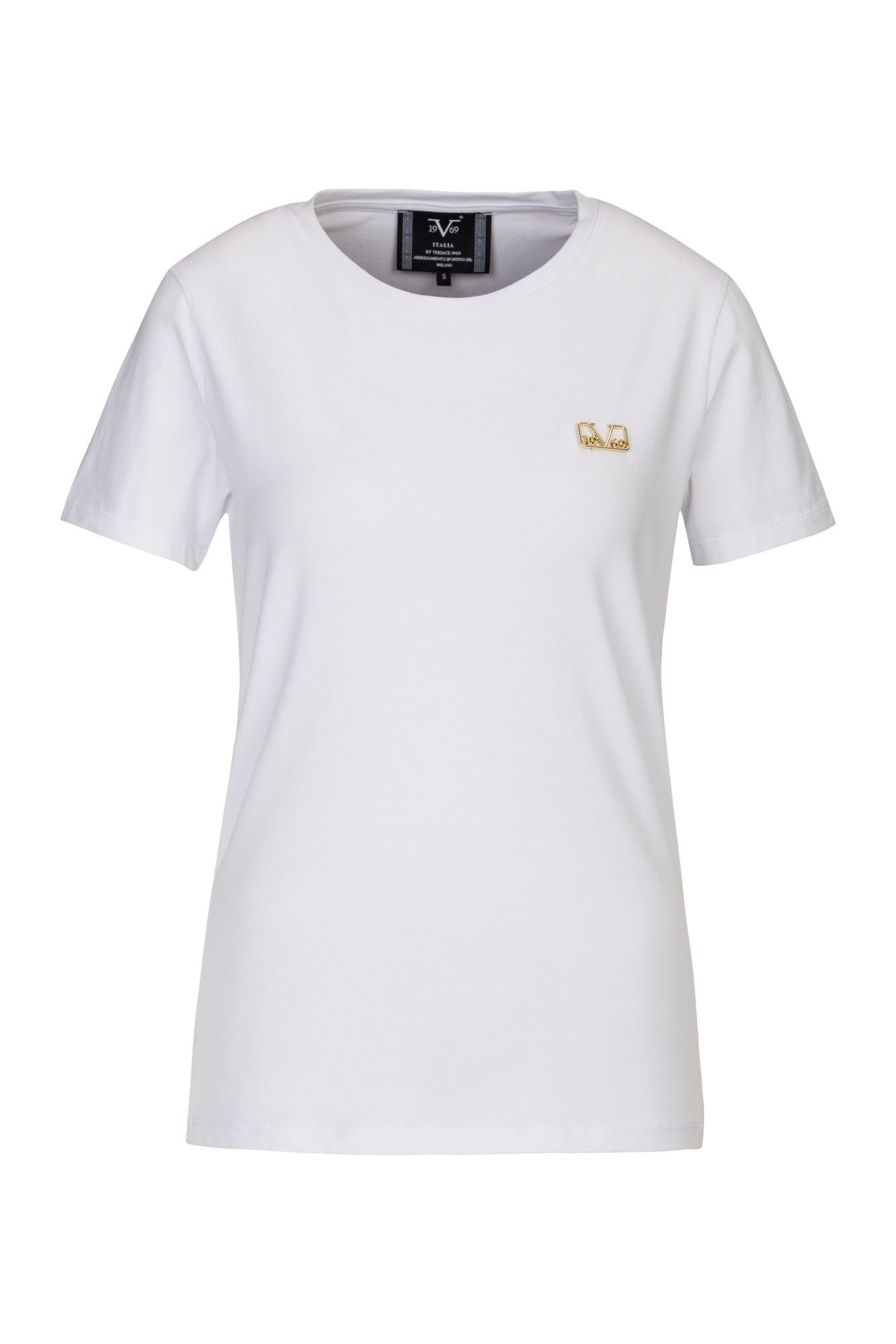 - SRL Versace Italia WHITE Versace 19V69 T-Shirt Sportivo by Ella by