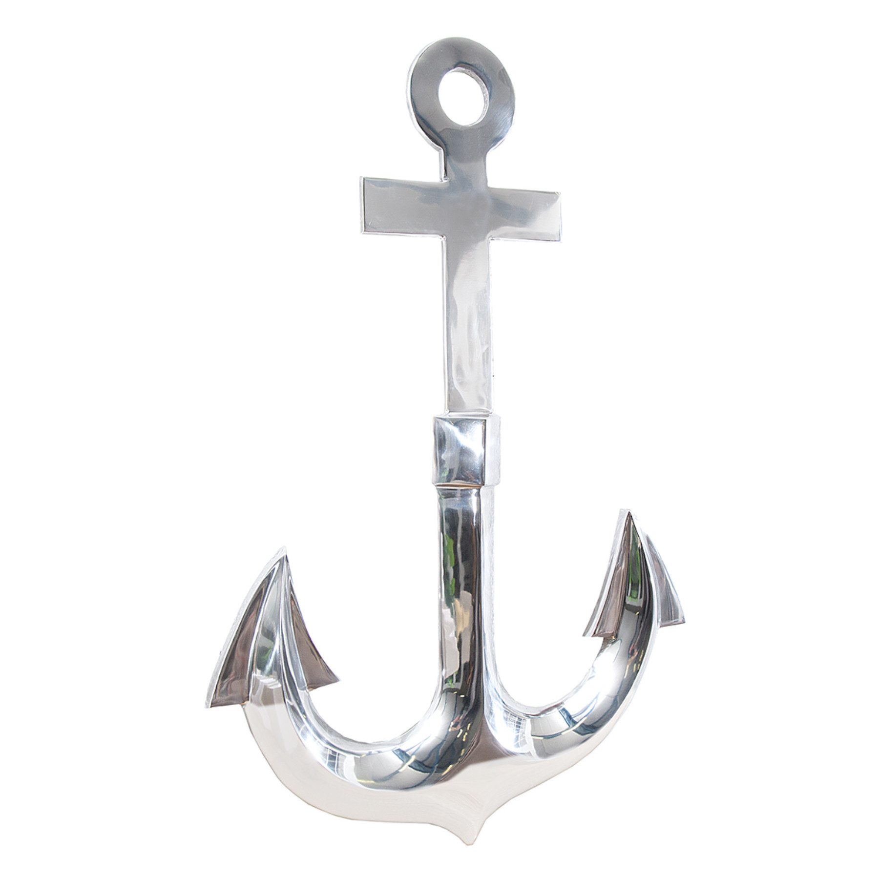riess-ambiente Wanddekoobjekt SEVEN SEAS 70cm silber günstig online kaufen